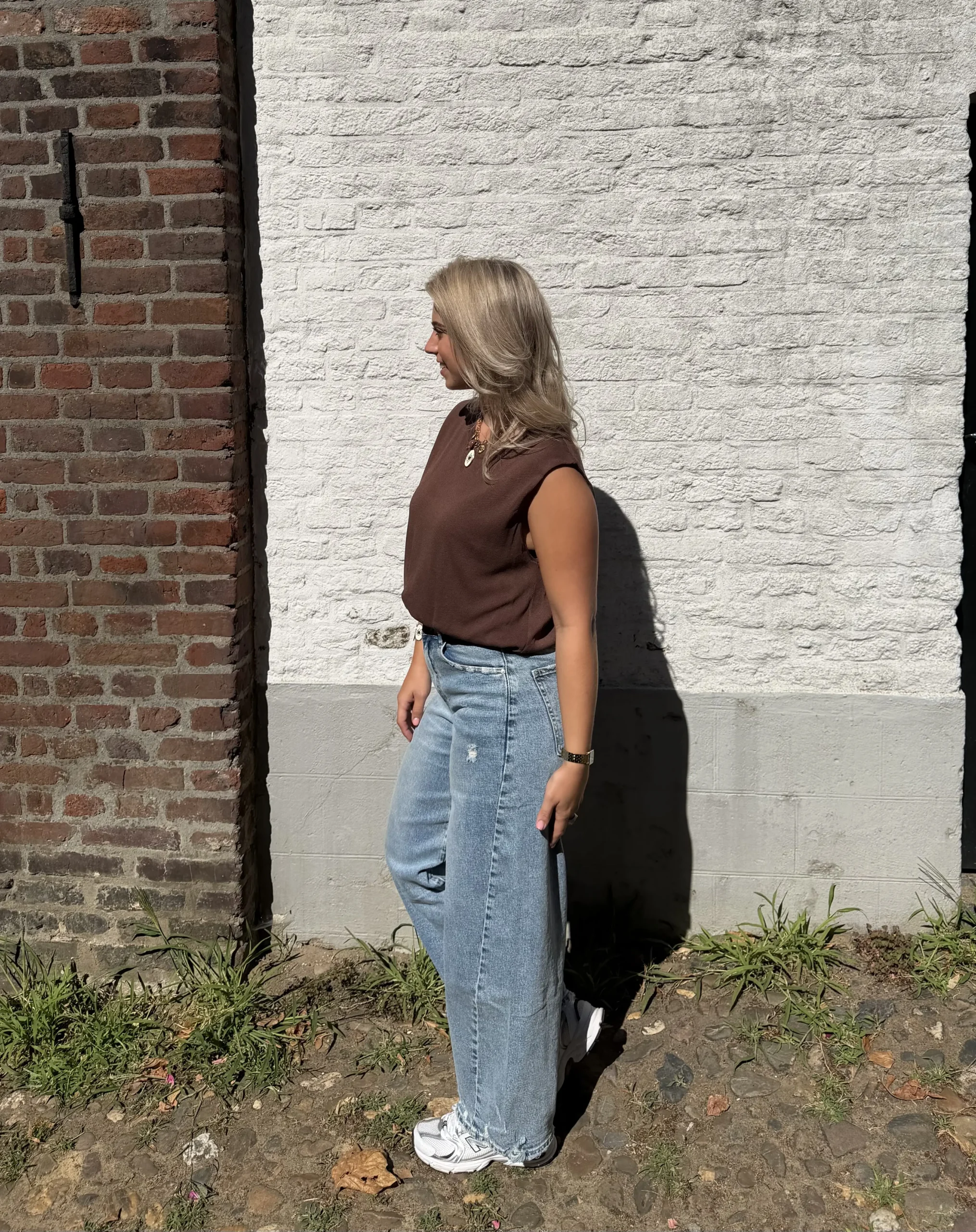 Lola Top - Bruin - Afbeelding 2