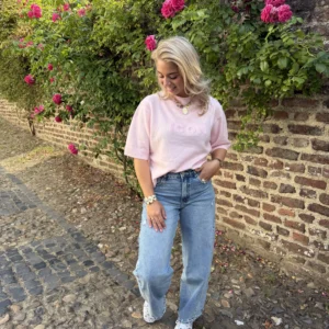 FLURESK - Ise Knit Top - Rose Quartz
