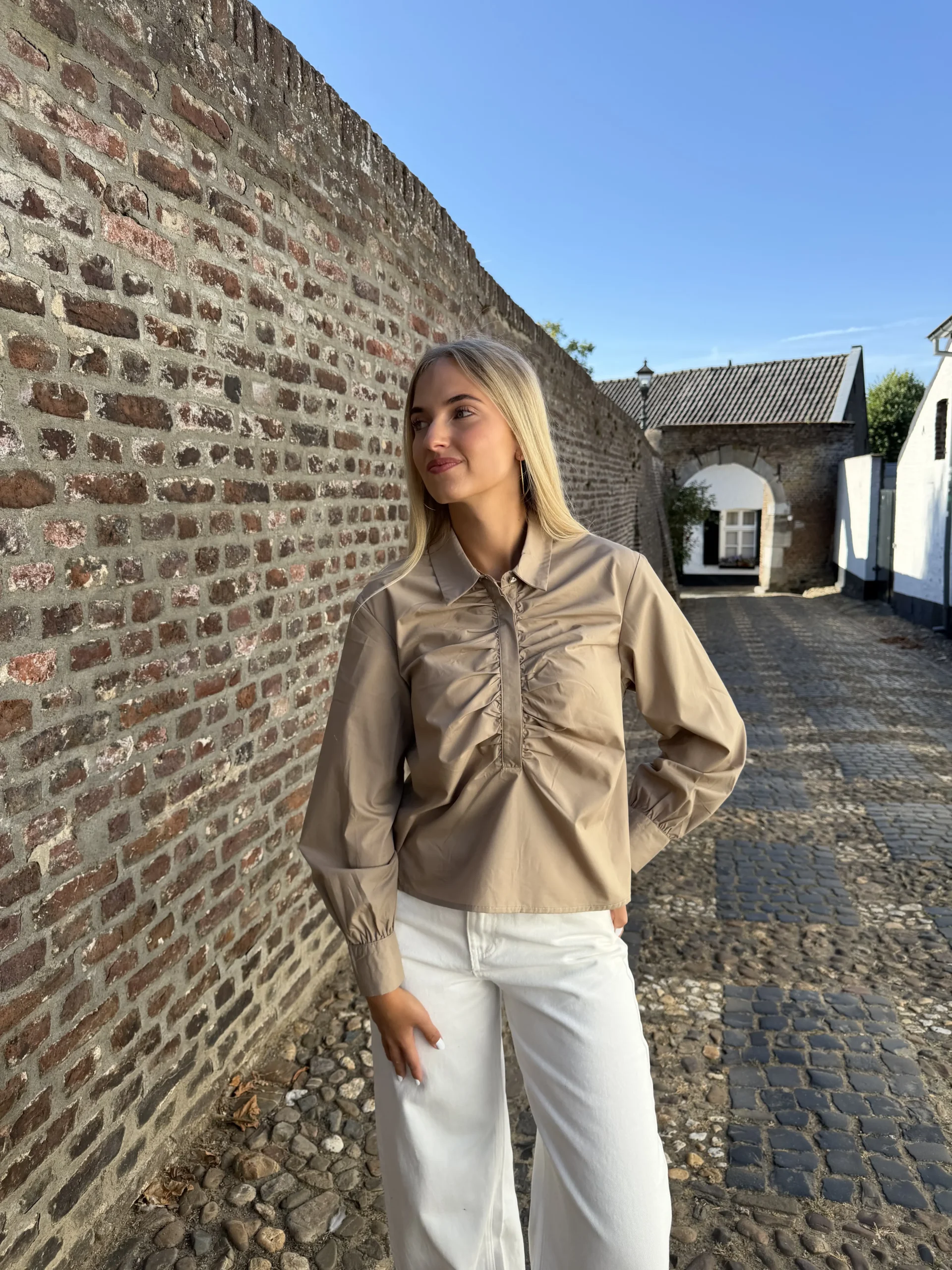 FLURESK - Nia Blouse - Khaki