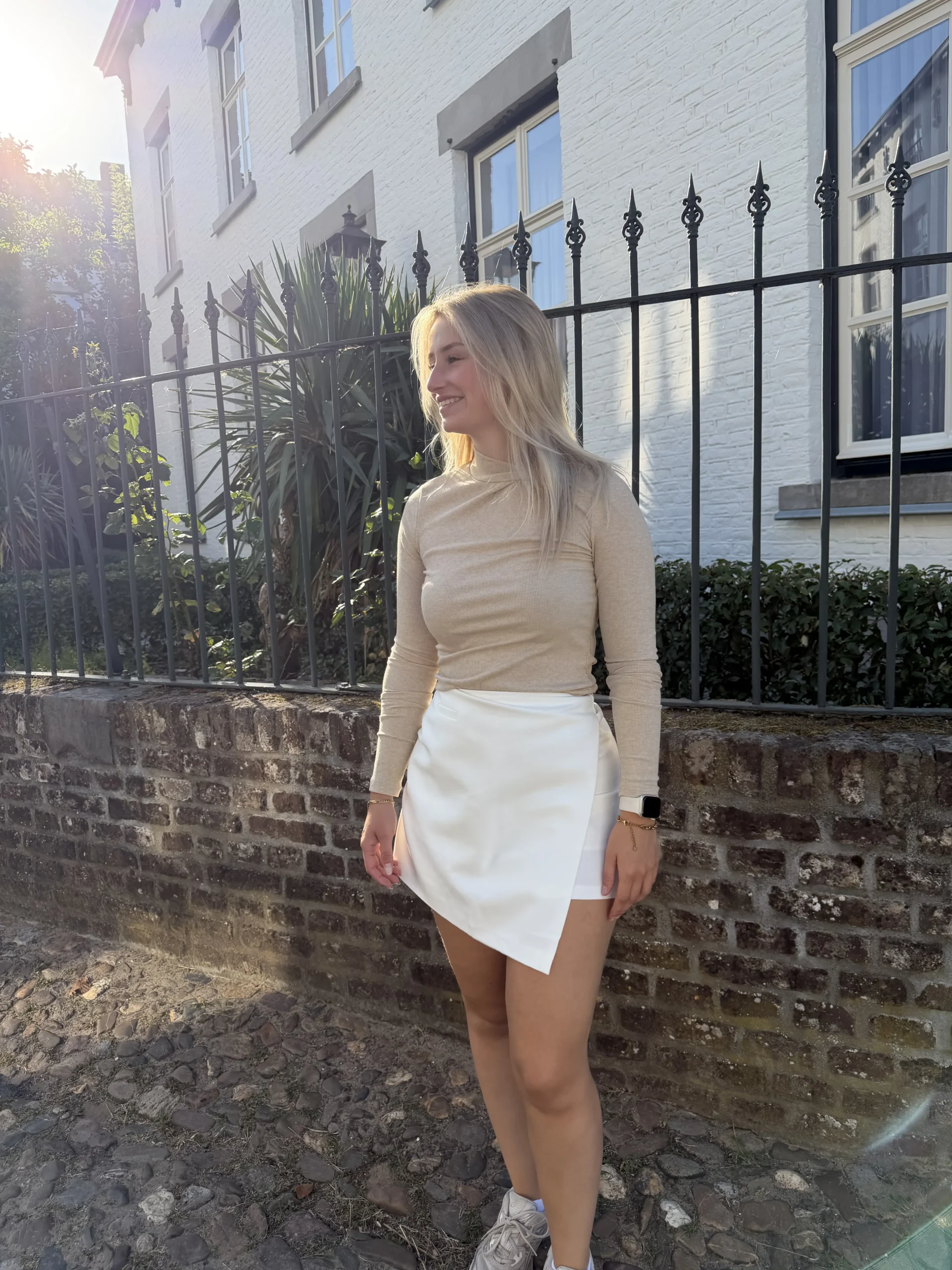 Mira Skort - Wit - Afbeelding 5