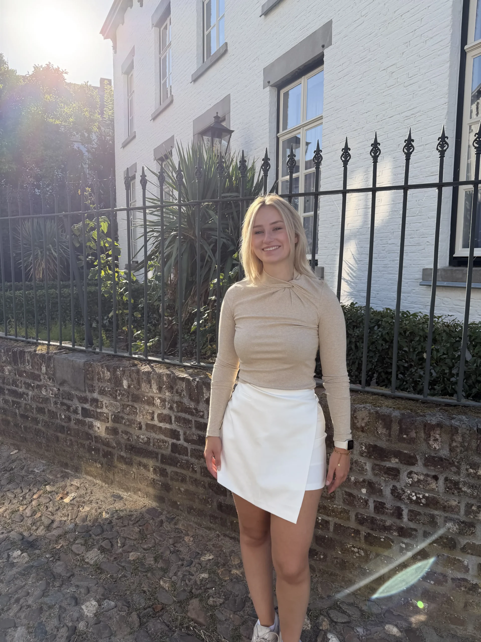 Mira Skort - Wit