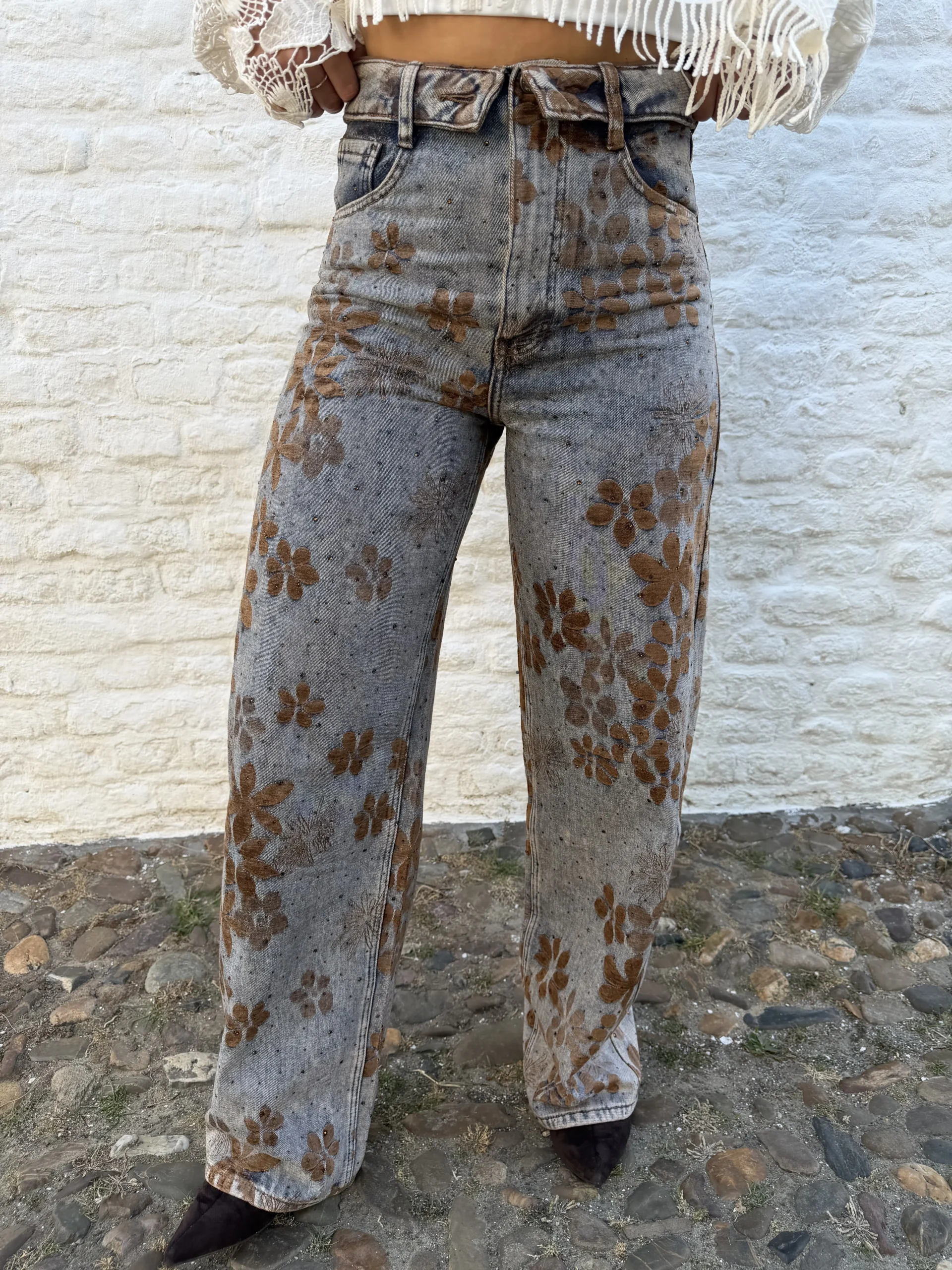 Sem Flower Jeans - Queen Hearts - Afbeelding 2