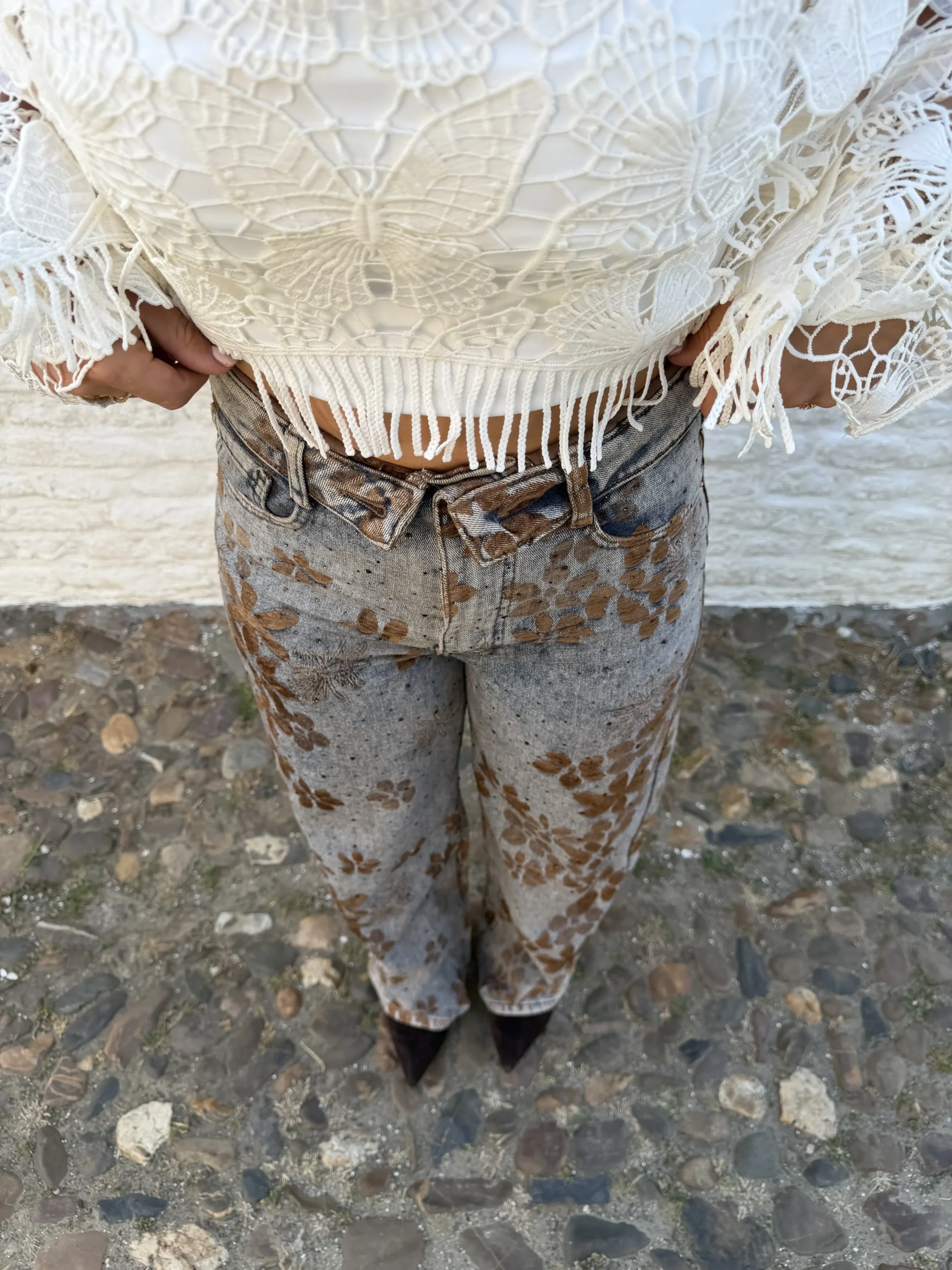 Sem Flower Jeans - Queen Hearts - Afbeelding 5