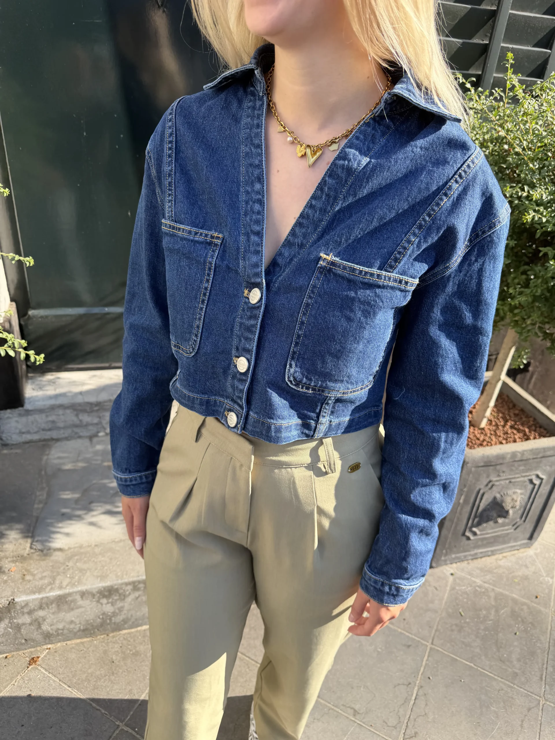 Noa Denim Jacket - Queen Hearts - Afbeelding 4