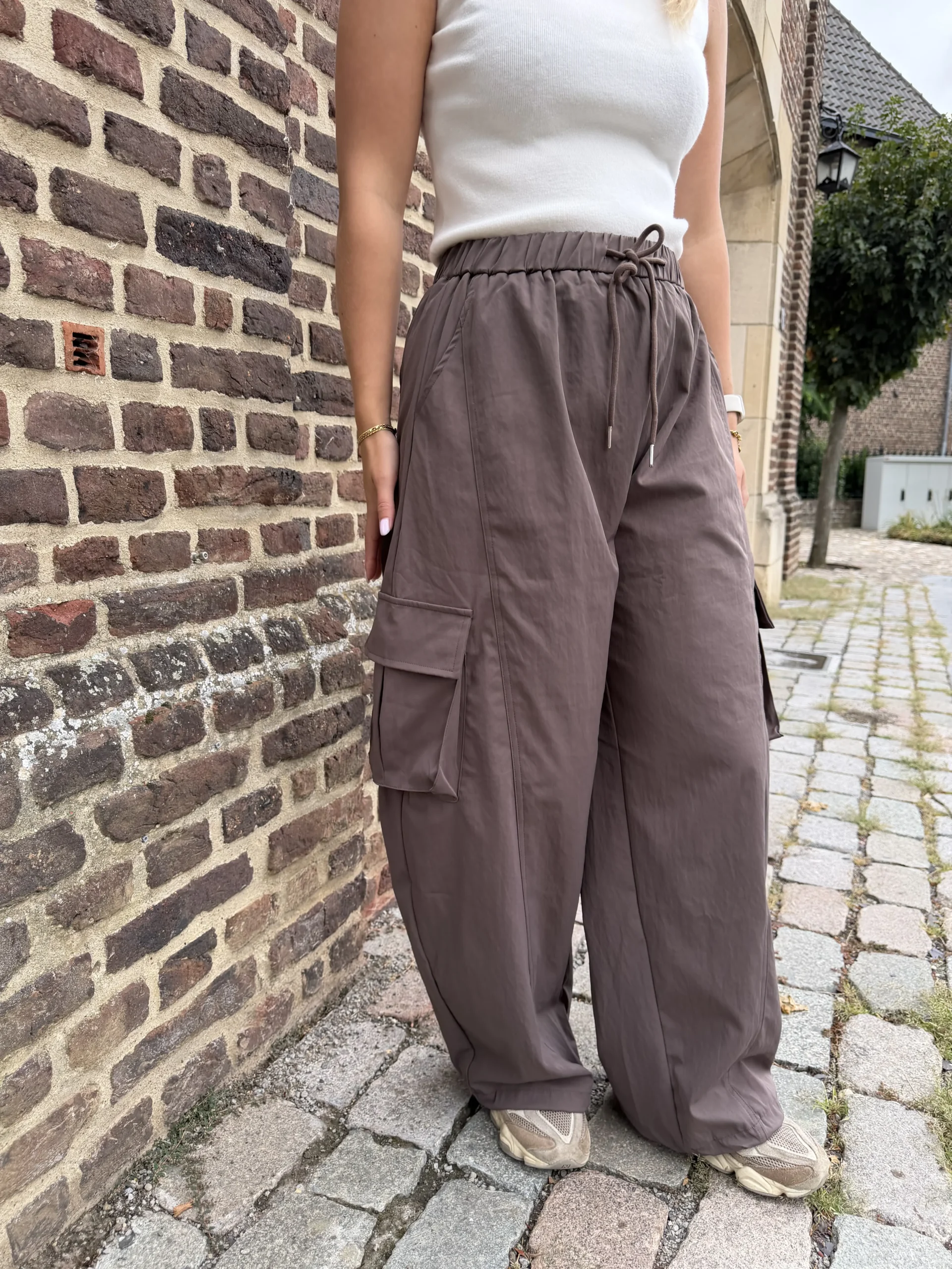 Aria Pants - Taupe