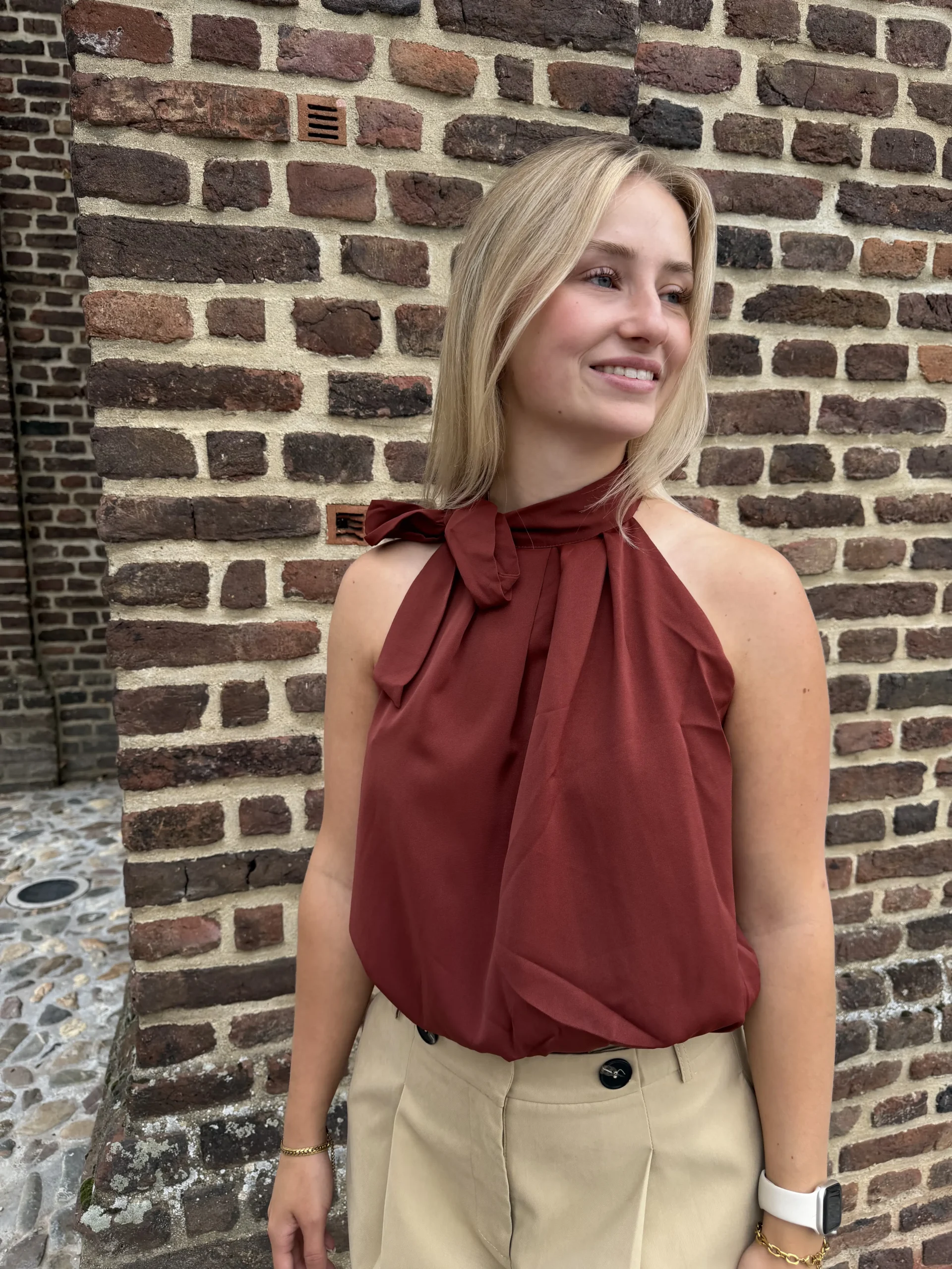 Maren Top - Terracotta