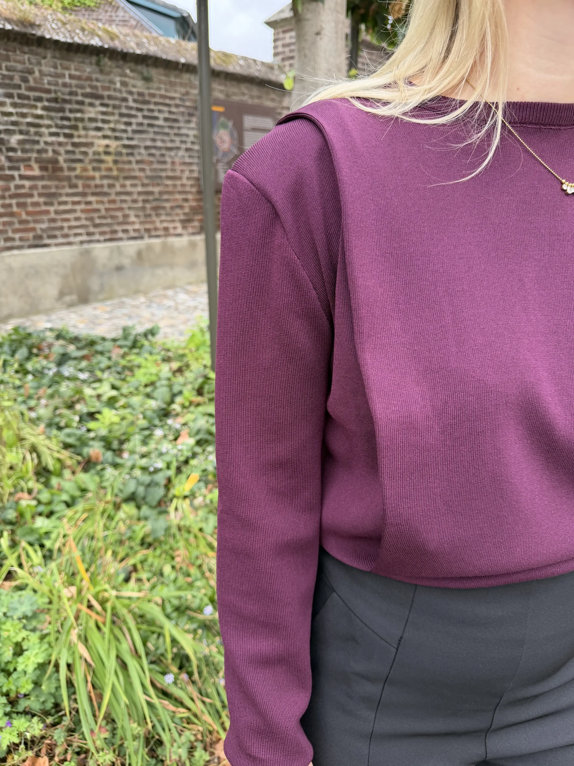 Romi Sweater - Paars - Afbeelding 2