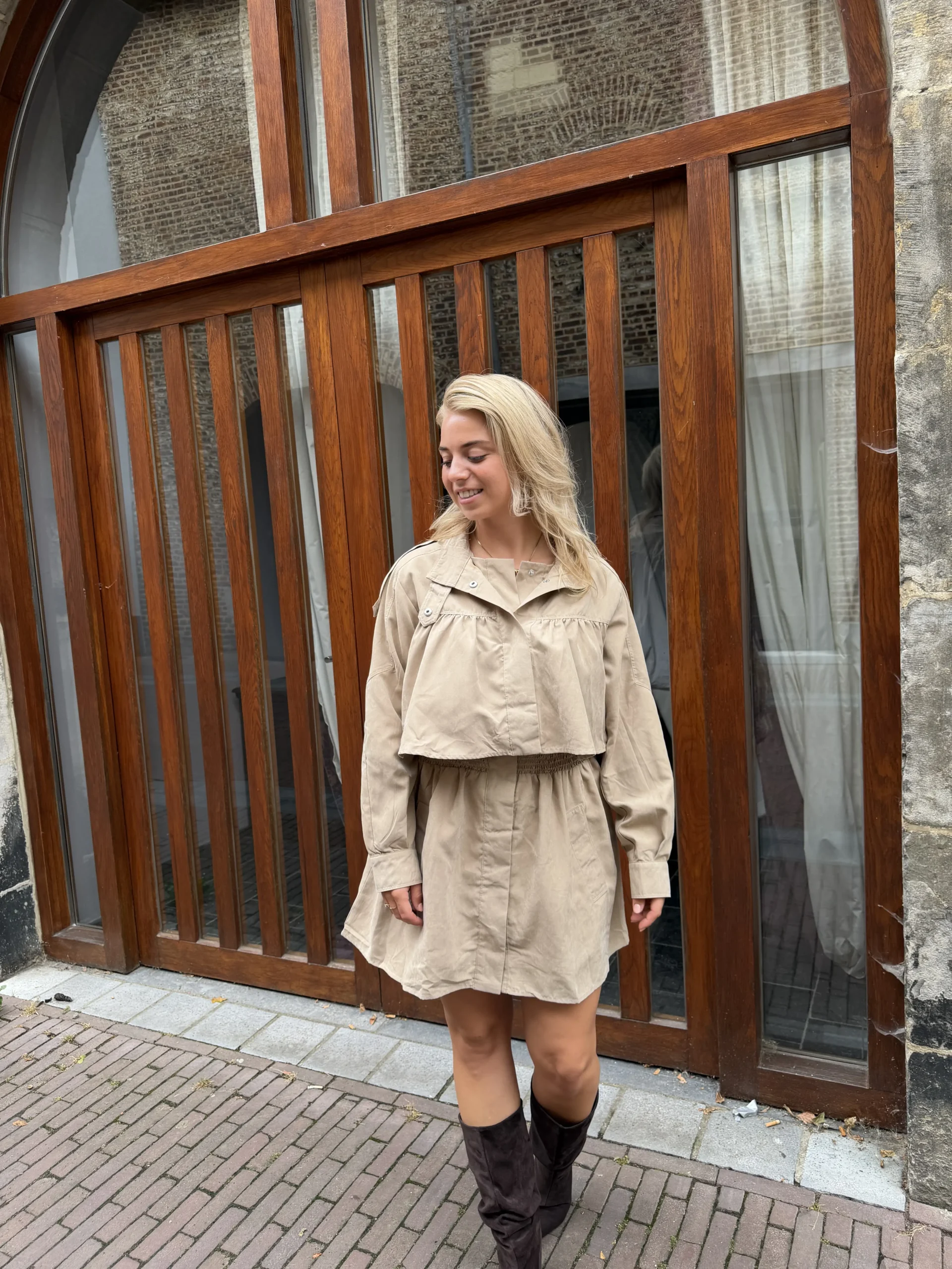 Jasmijn Dress - Beige