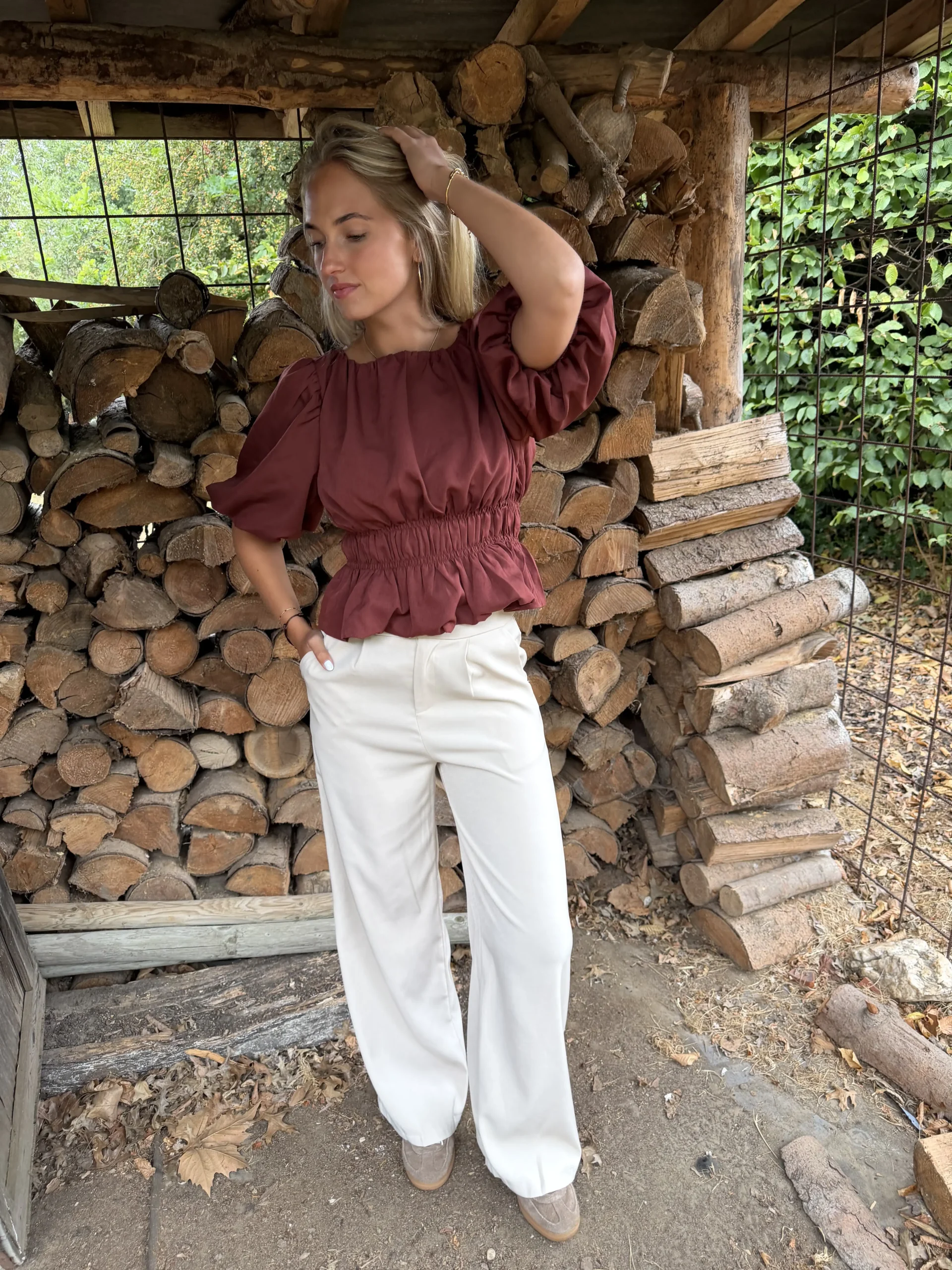 Rosie Pants - Beige
