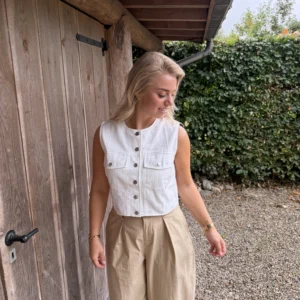 Rosalie Gilet - Wit