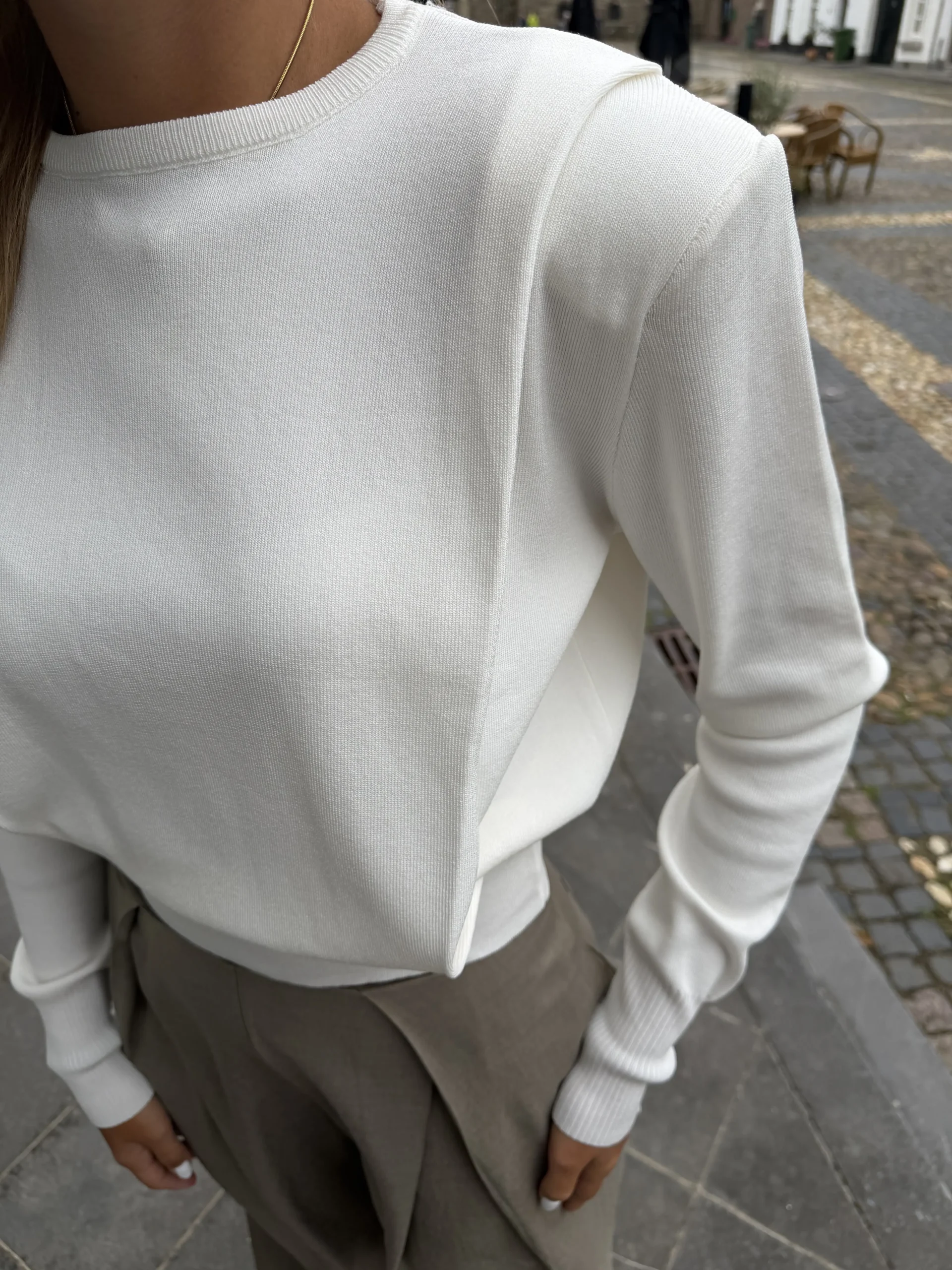 Romi Sweater - Wit - Afbeelding 4