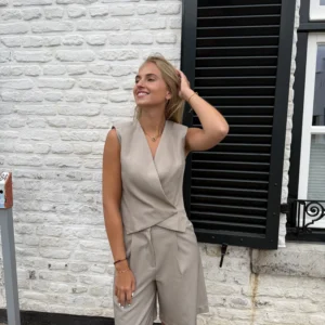 Milou Bermuda - Taupe