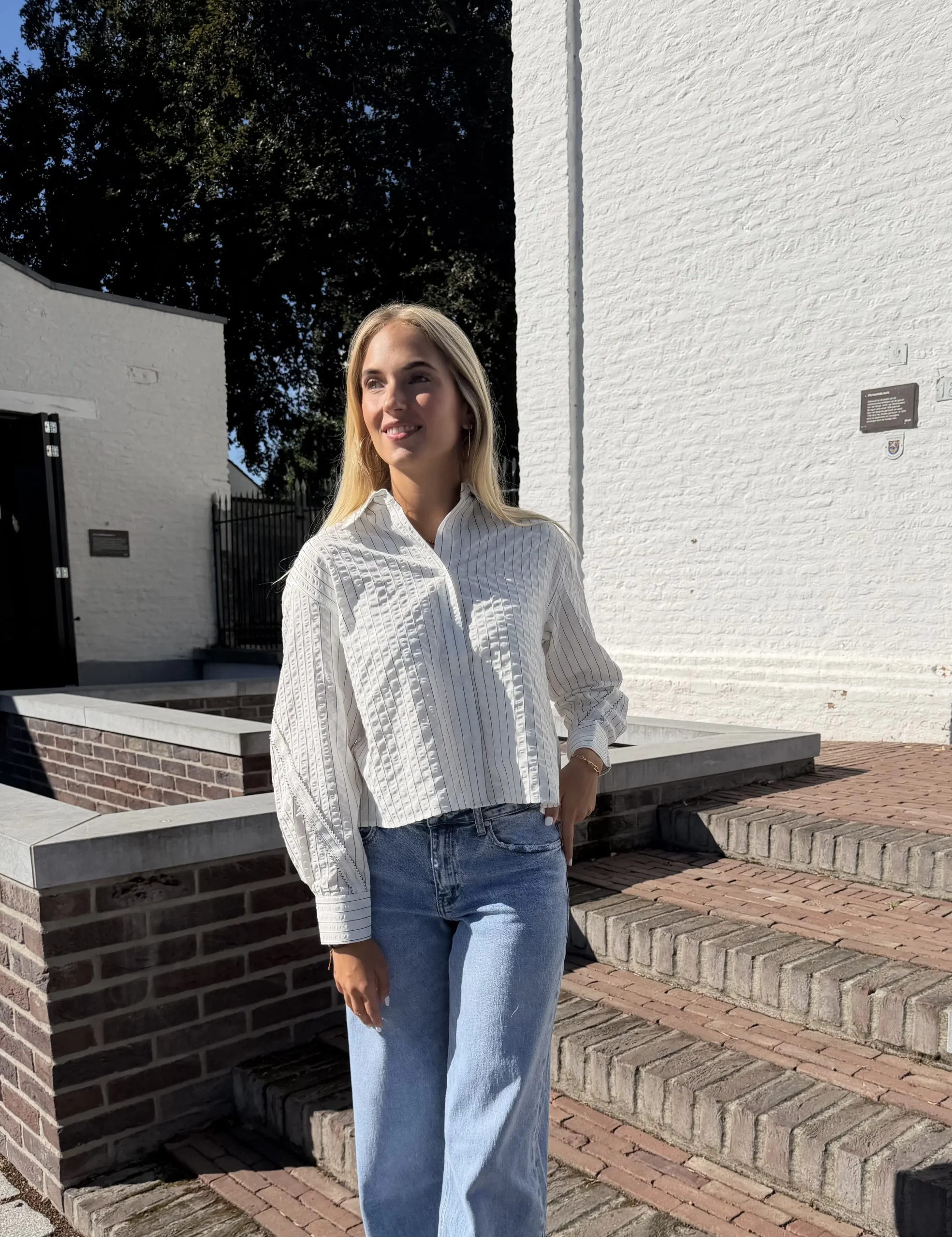 FLURESK - Chloe Blouse - Offwhite