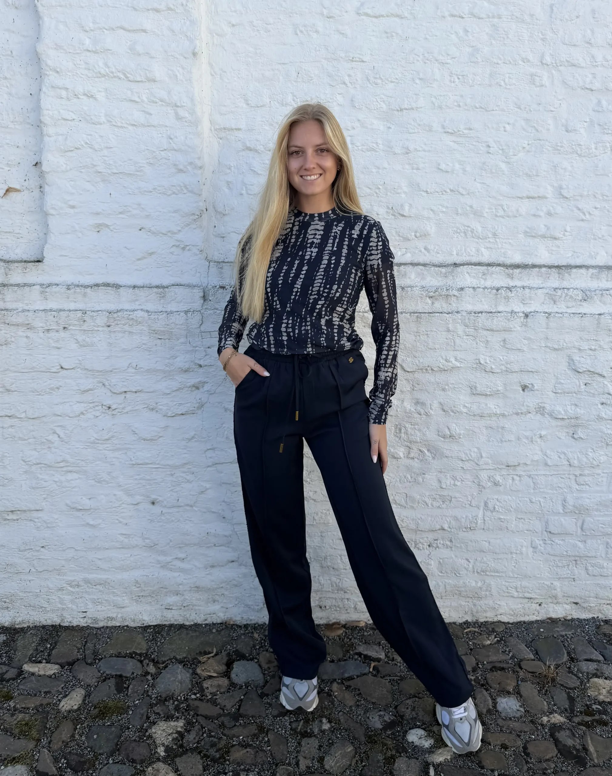 Lofty Manner - Pants Inna - Dark Blue