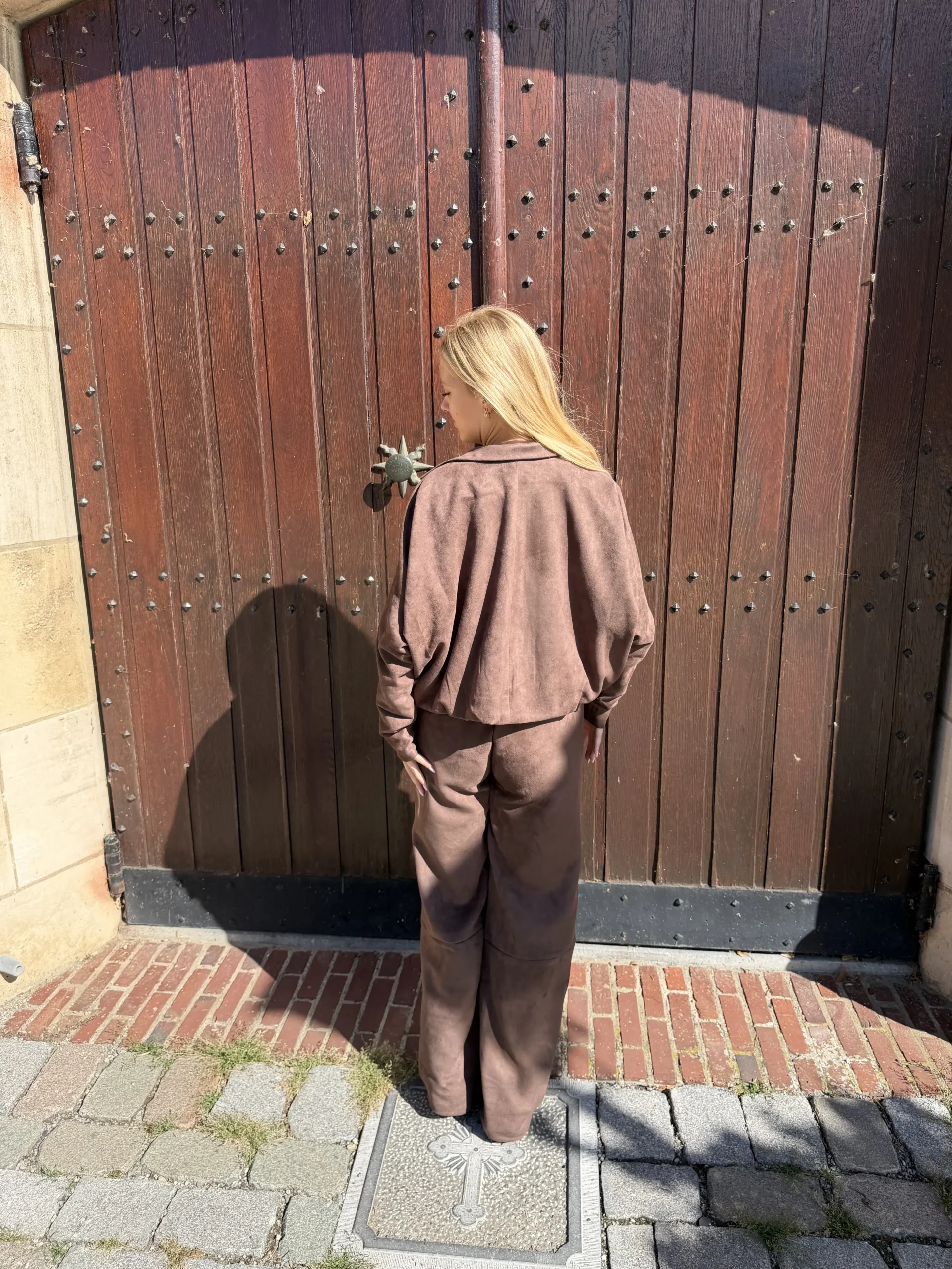 FLURESK - Ginny Jacket - Dark Chocolate - Afbeelding 3
