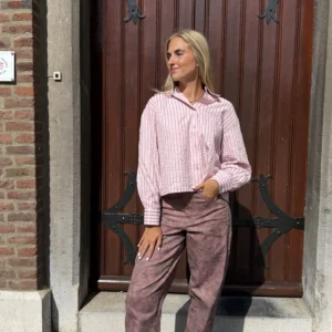 FLURESK - Chloe Blouse - Rose Quartz