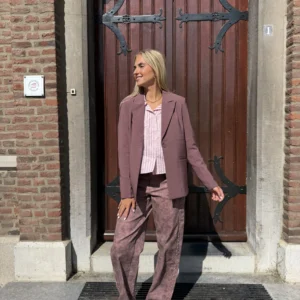 FLURESK - Kicki Blazer - Rosy Brown