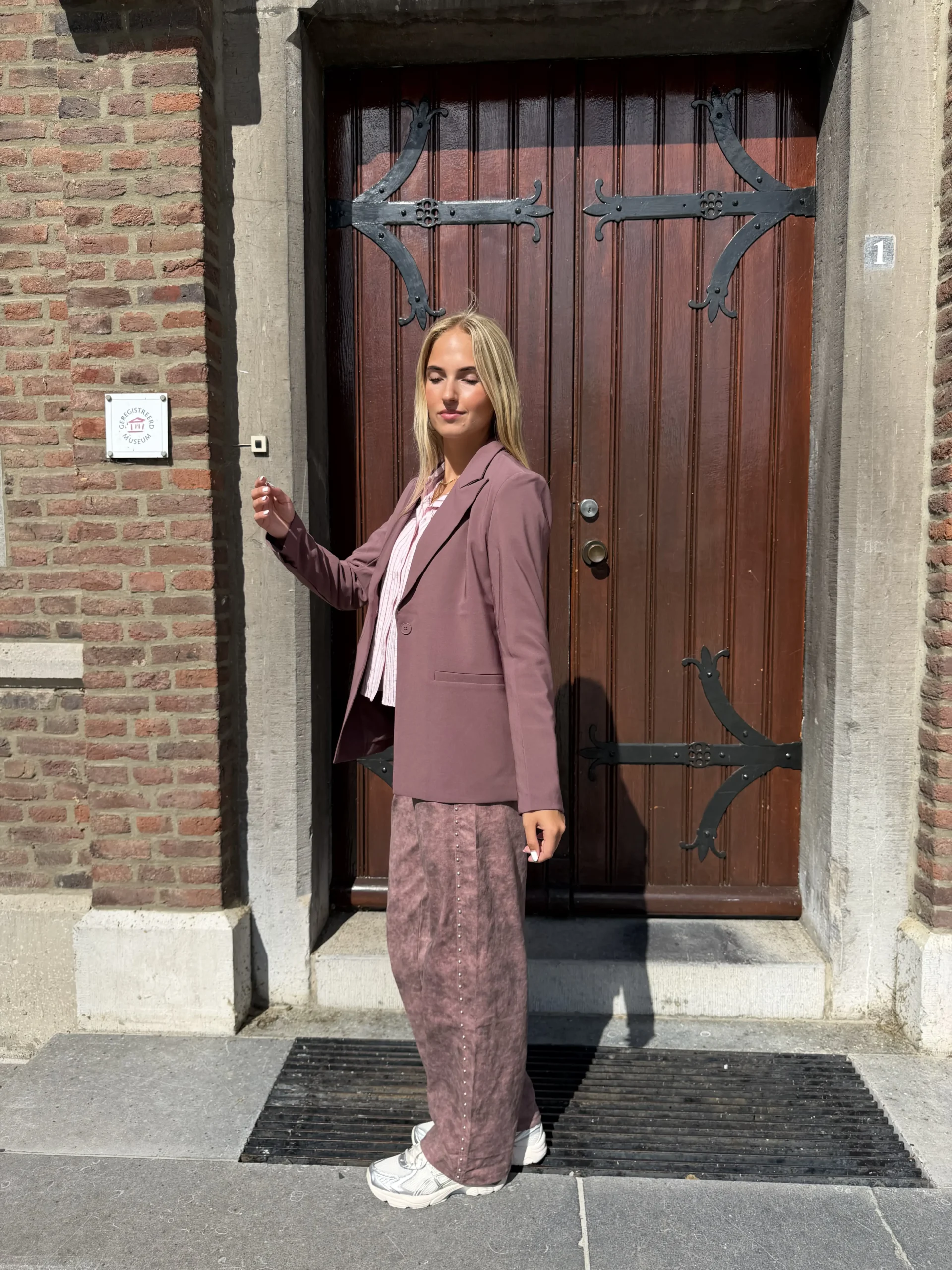 FLURESK - Kicki Blazer - Rosy Brown - Afbeelding 2