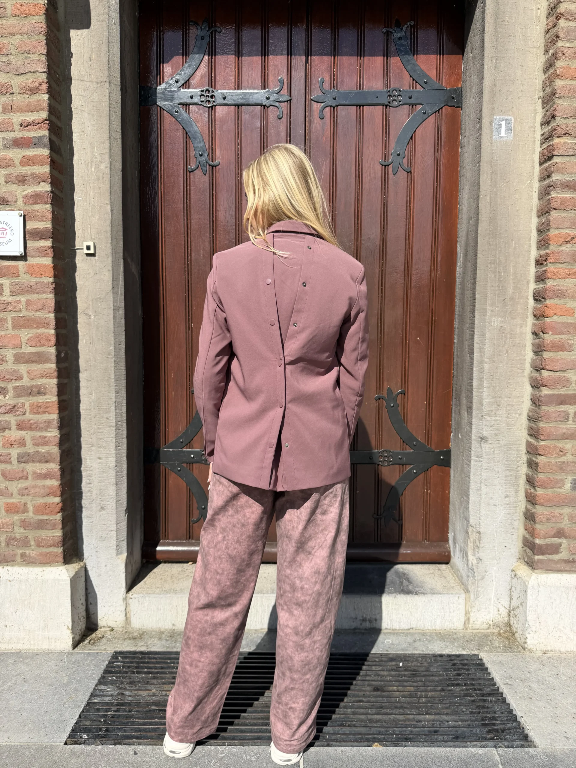 FLURESK - Kicki Blazer - Rosy Brown - Afbeelding 3