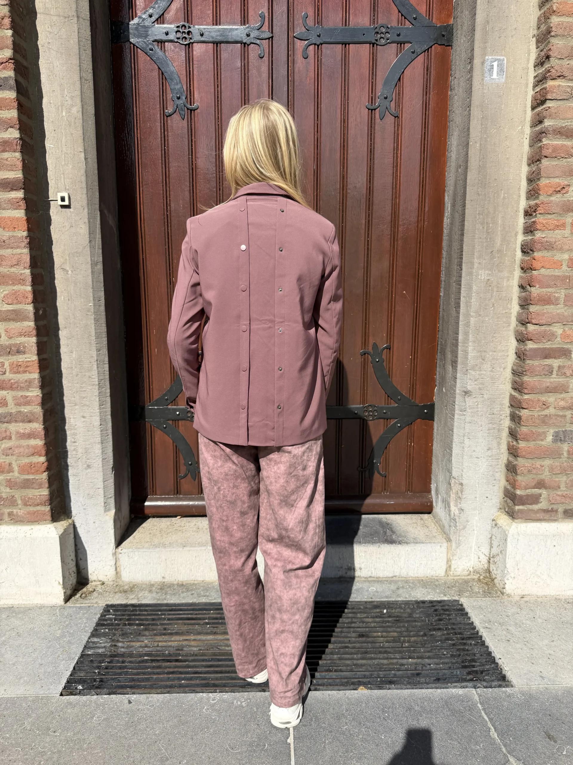 FLURESK - Kicki Blazer - Rosy Brown - Afbeelding 4