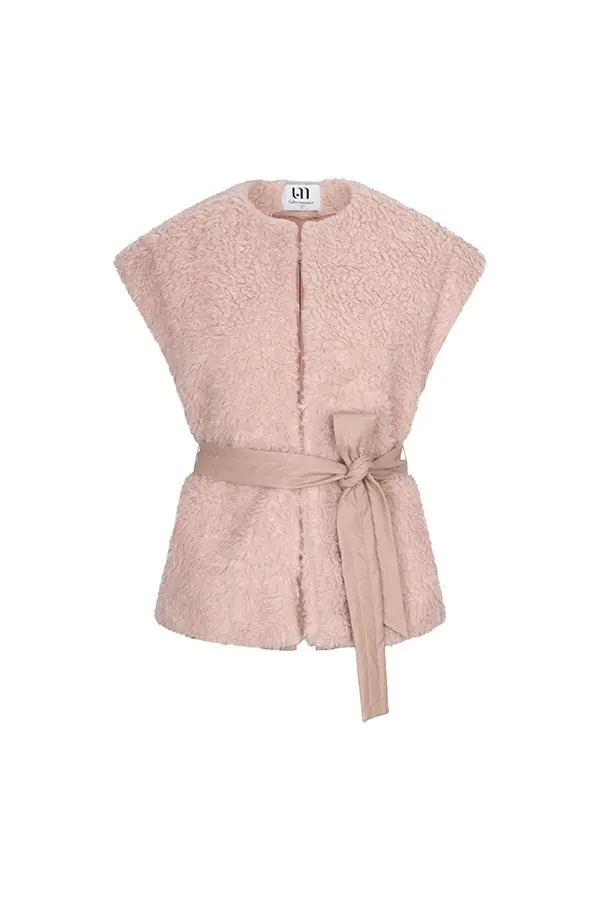 Lofty Manner - Gilet Jea - Teddy Belted - Afbeelding 3