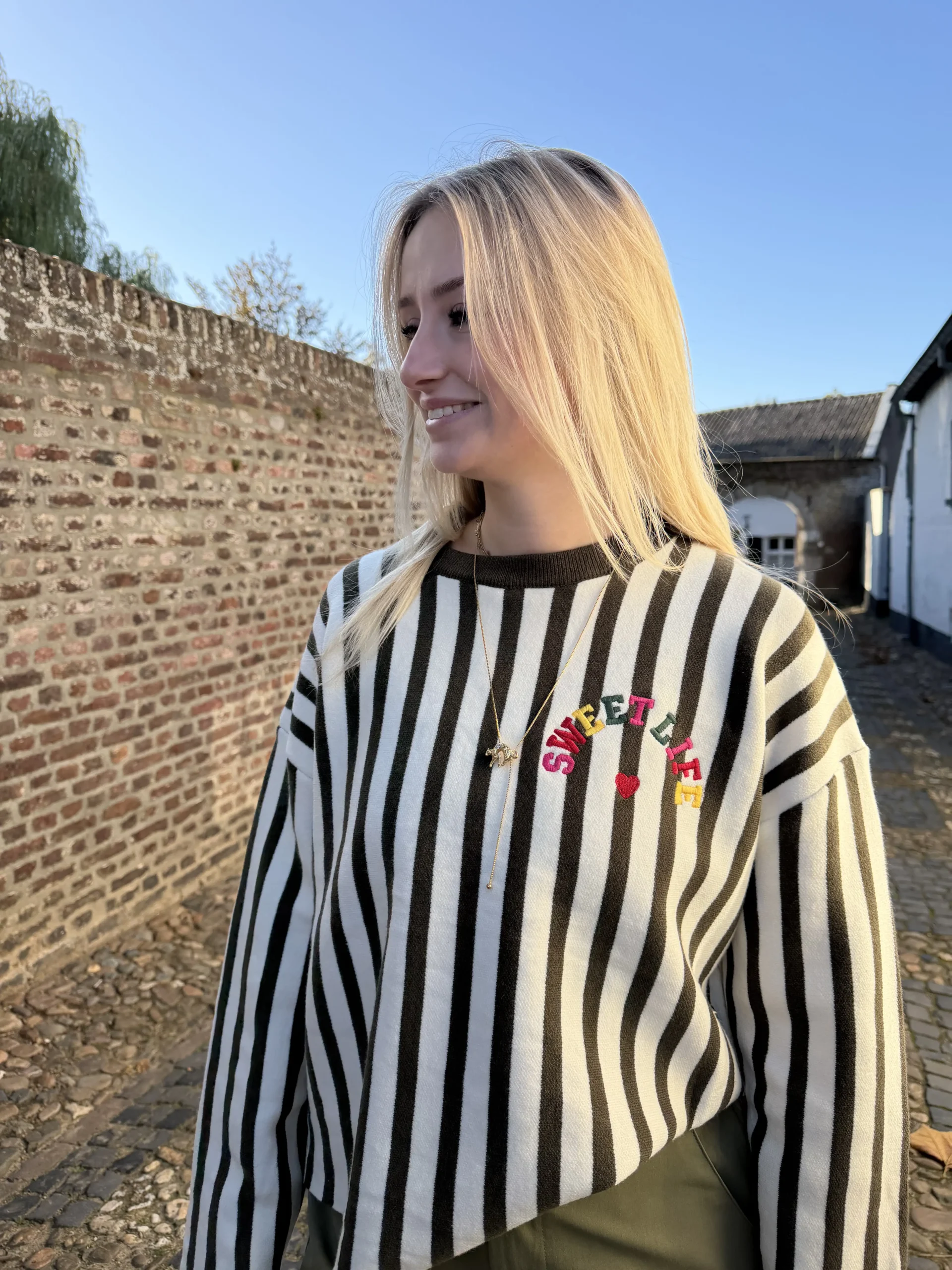 Cato Sweet Life Sweater - Groen - Afbeelding 3