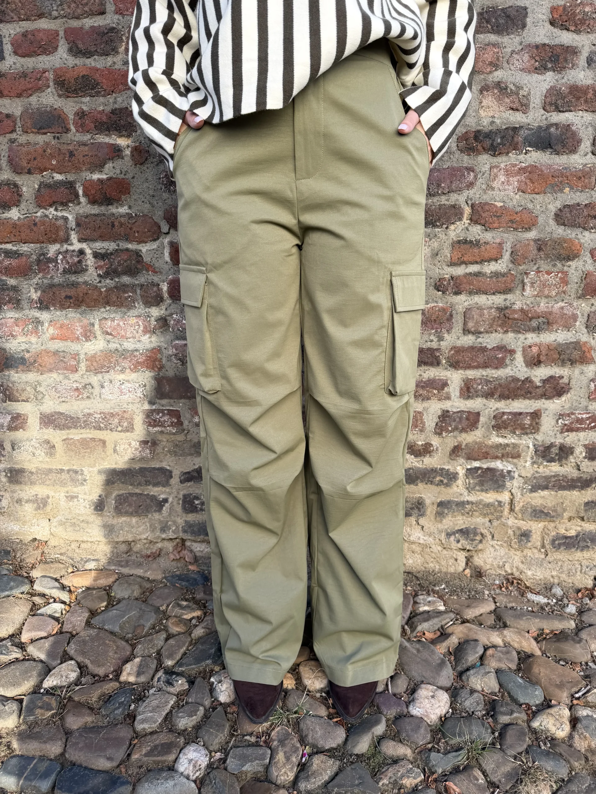 Rosa Cargo Pants - Groen - Afbeelding 4