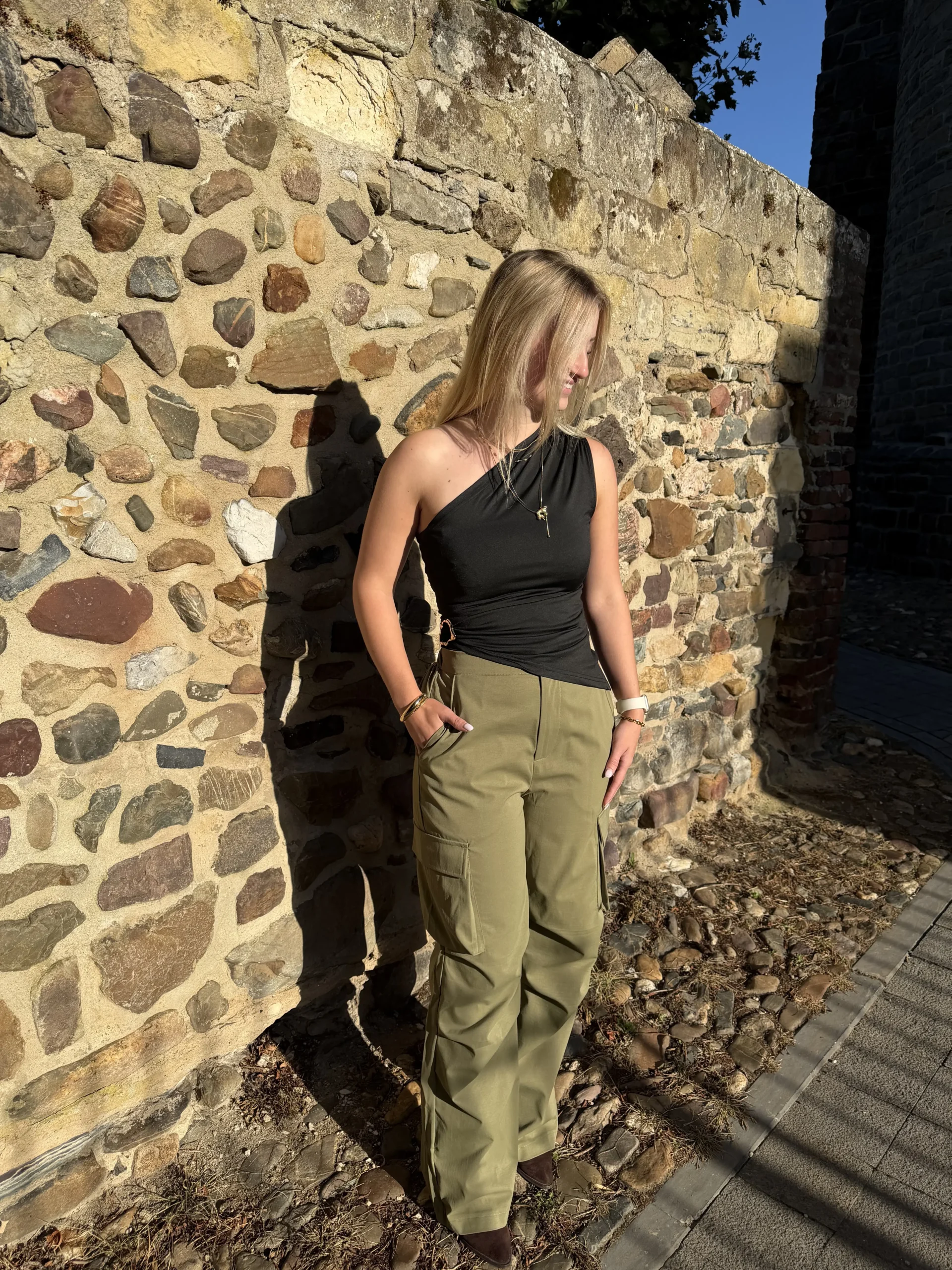 Rosa Cargo Pants - Groen
