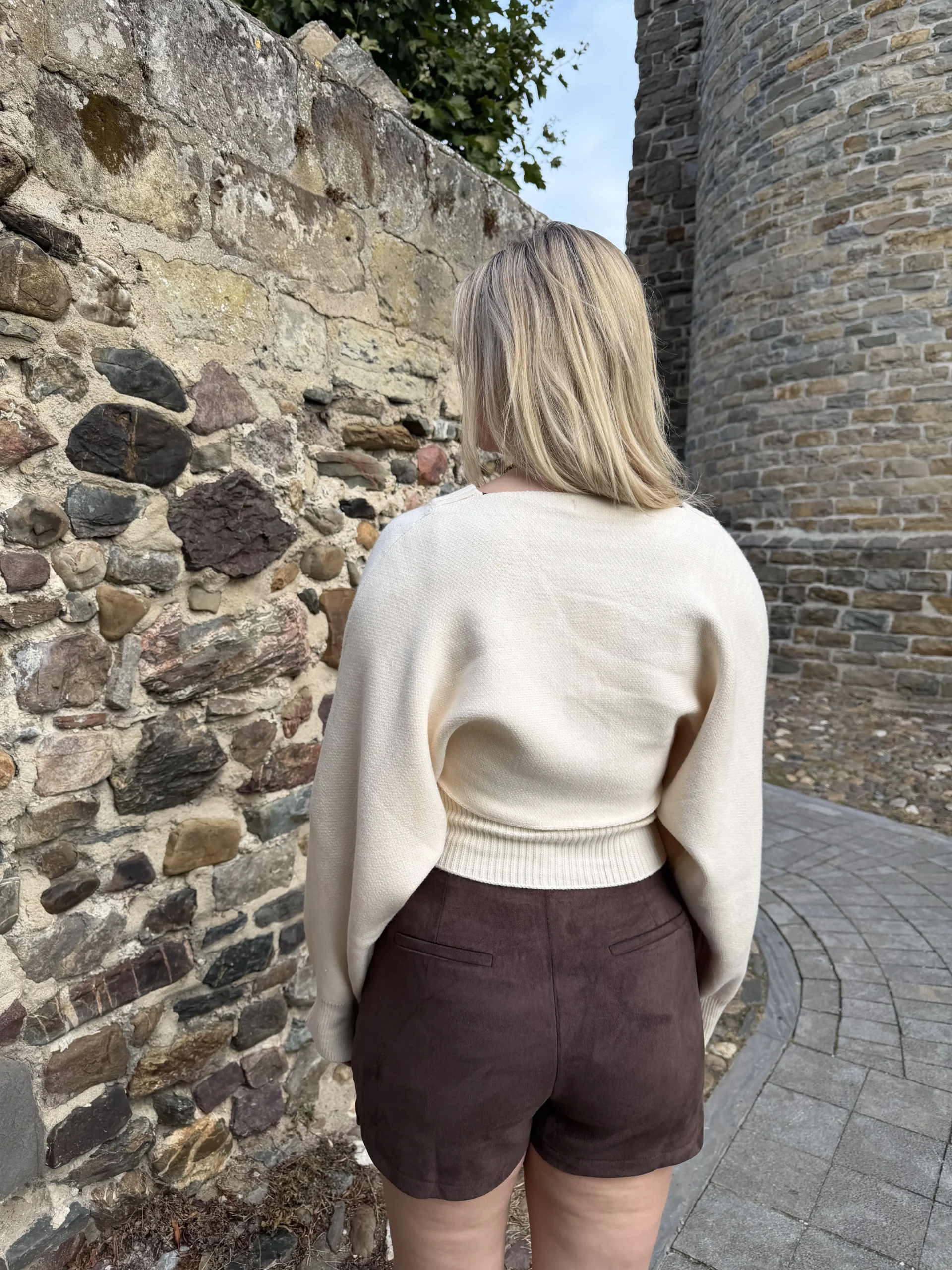 Cleo Suede Skort - Bruin - Afbeelding 4