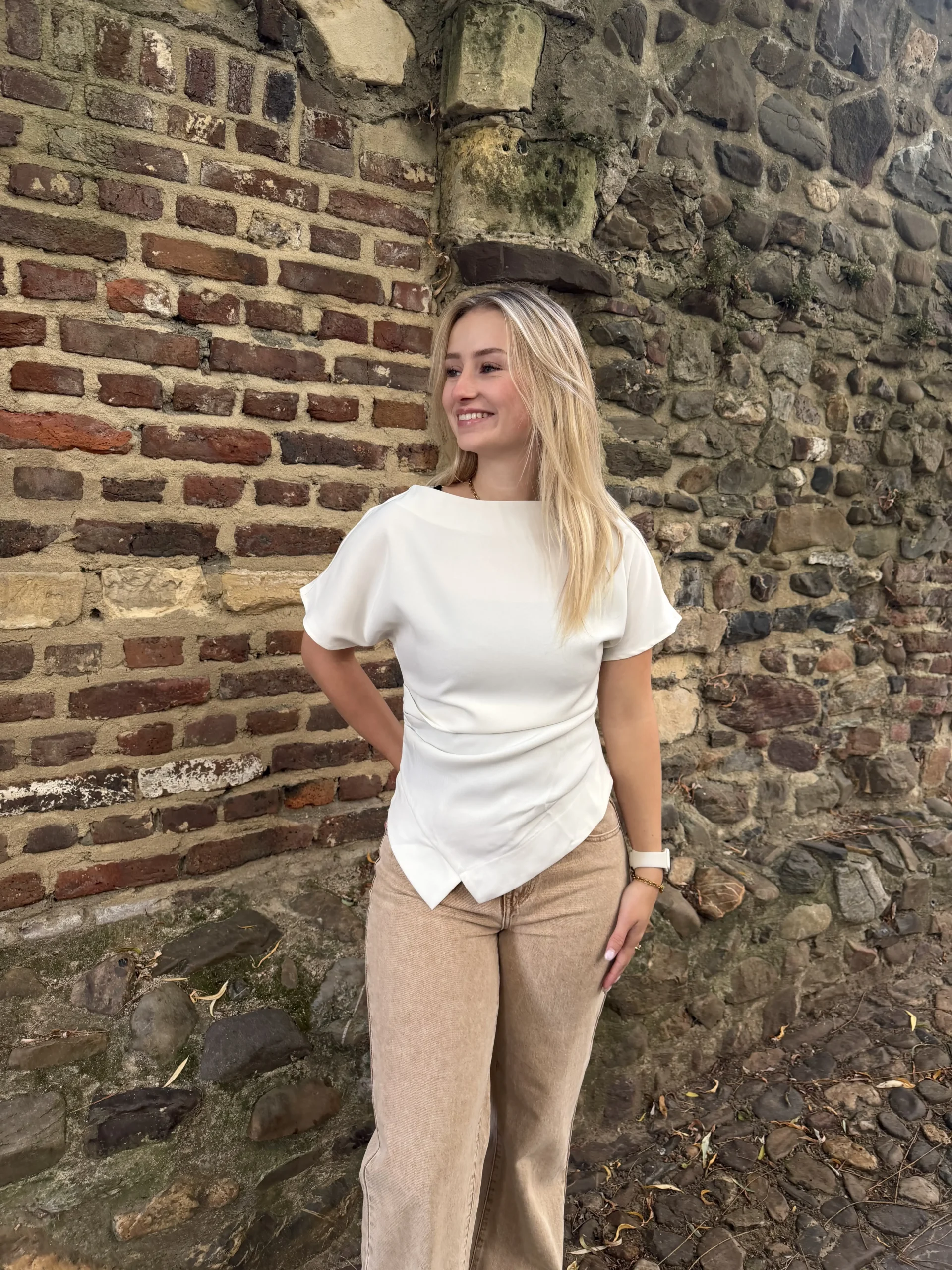 Tess Top - Ivory - Afbeelding 3