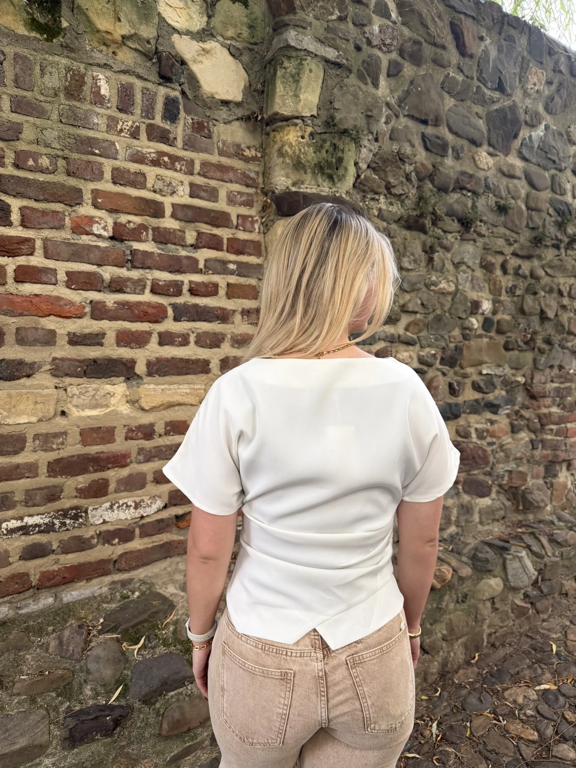 Tess Top - Ivory - Afbeelding 4