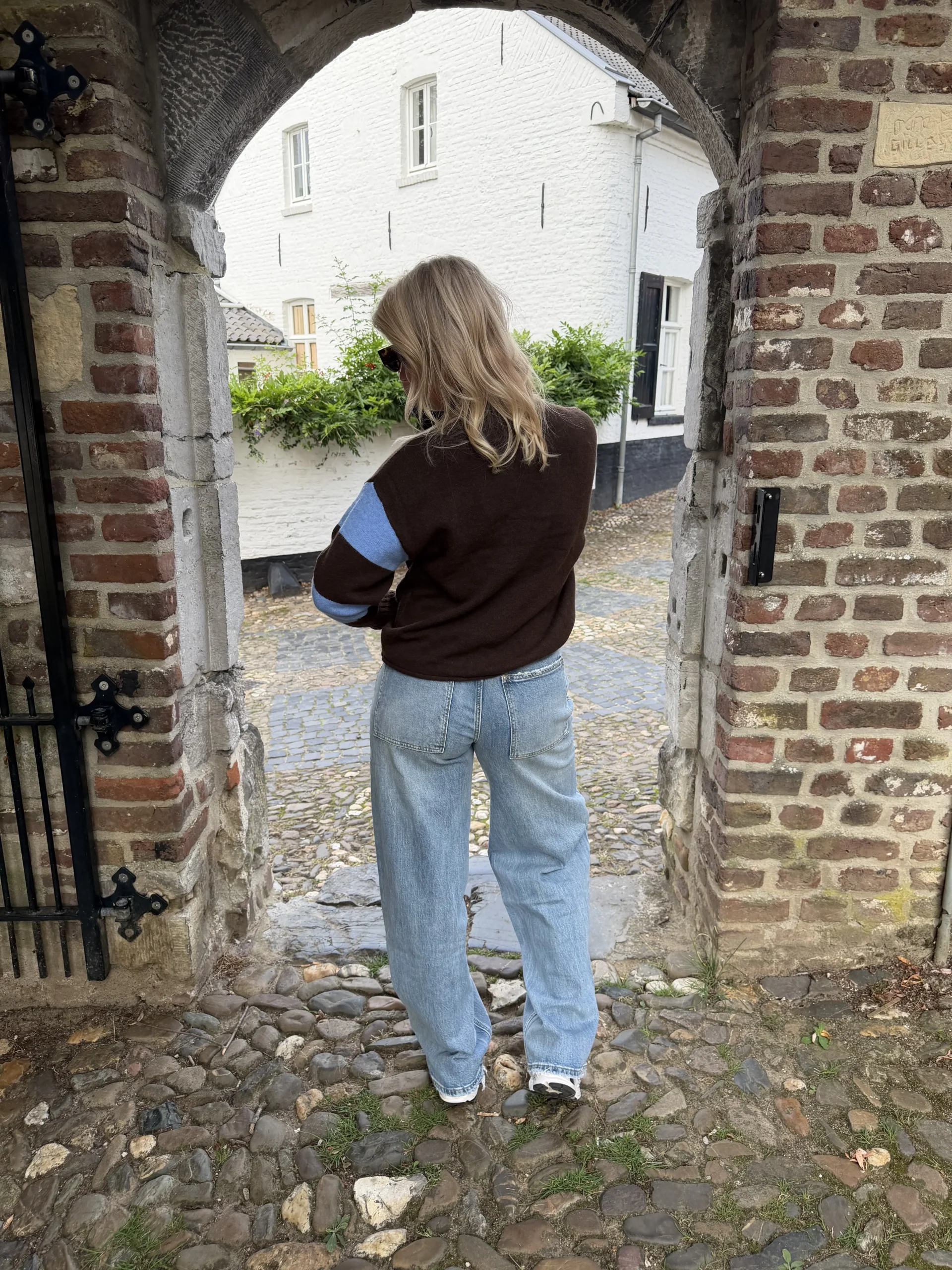 FLURESK - Lizzy Knit Top - Dark Chocolate - Afbeelding 3