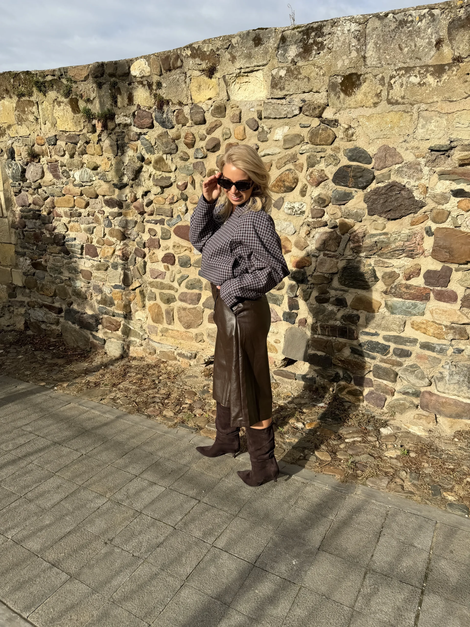 Lois Jacket - Bruin/Blauw - Afbeelding 4