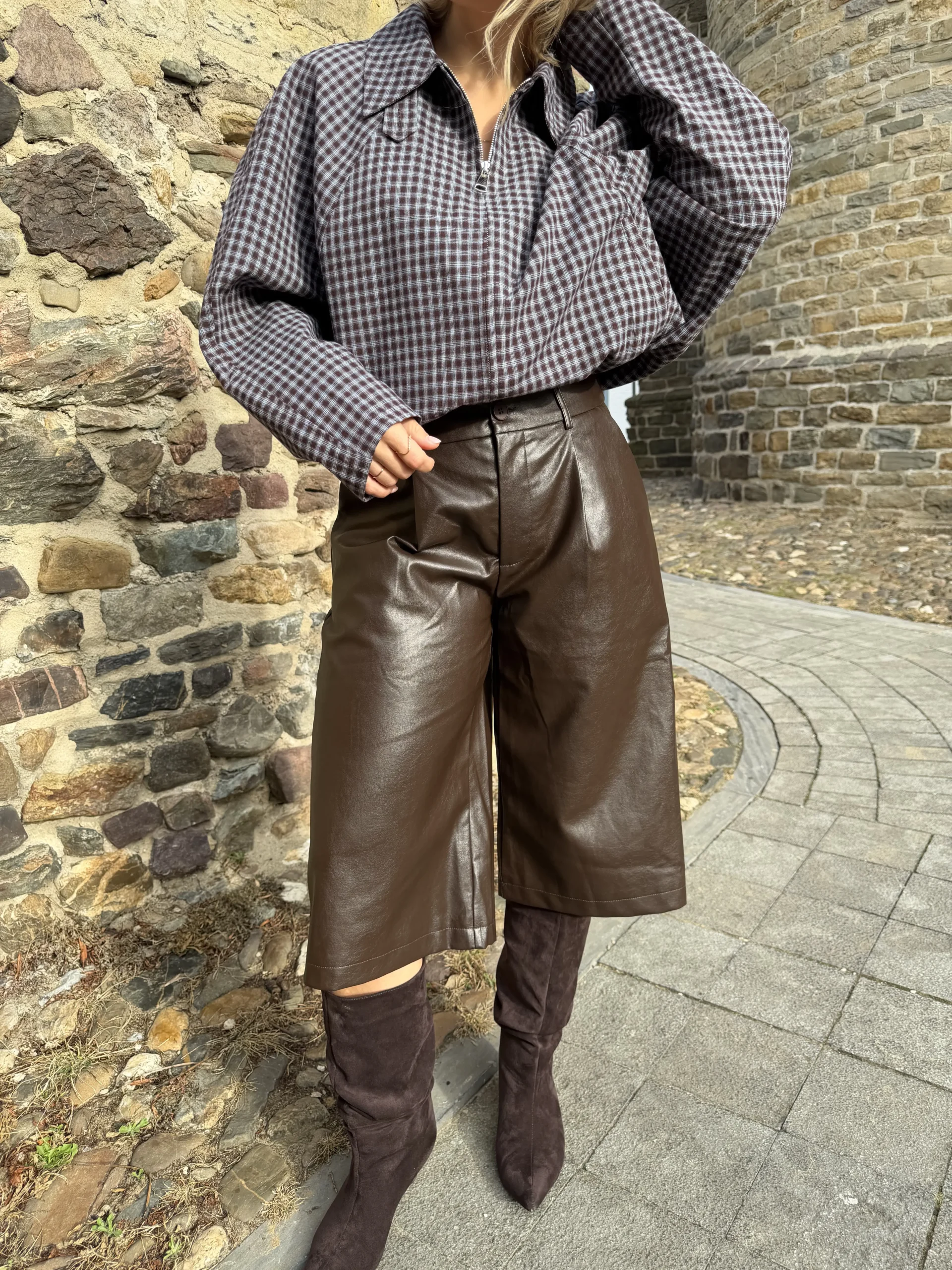 Yenthe Short - Bruin - Afbeelding 5