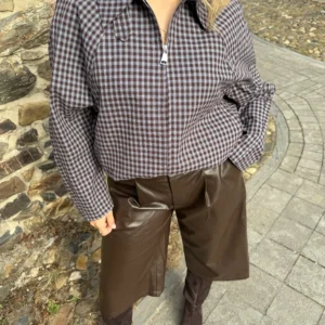 Lois Jacket - Bruin/Blauw