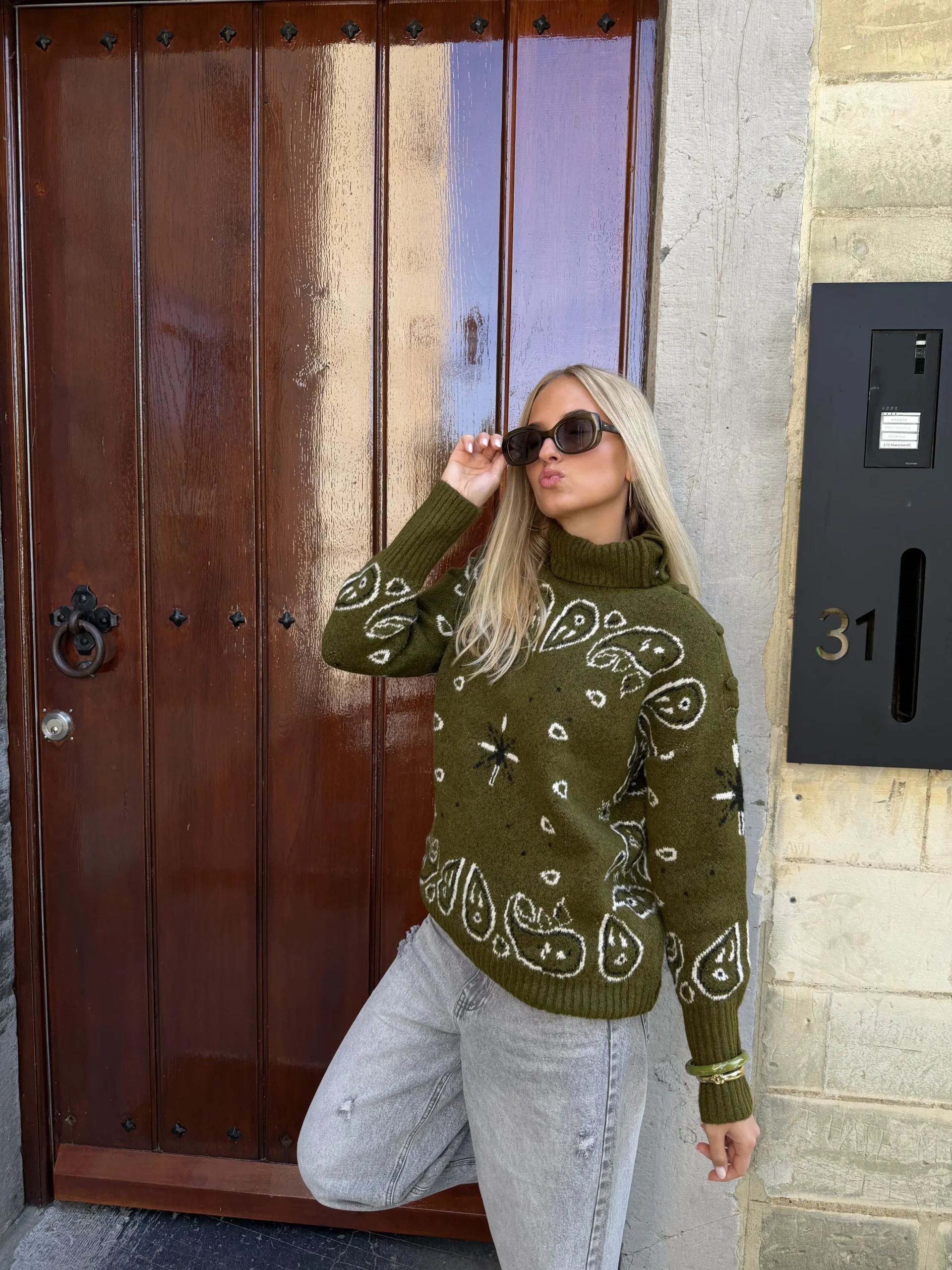 Josephine Sweater - Groen - Afbeelding 2