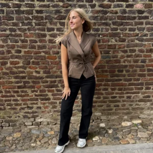 Fiene Gilet - Bruin