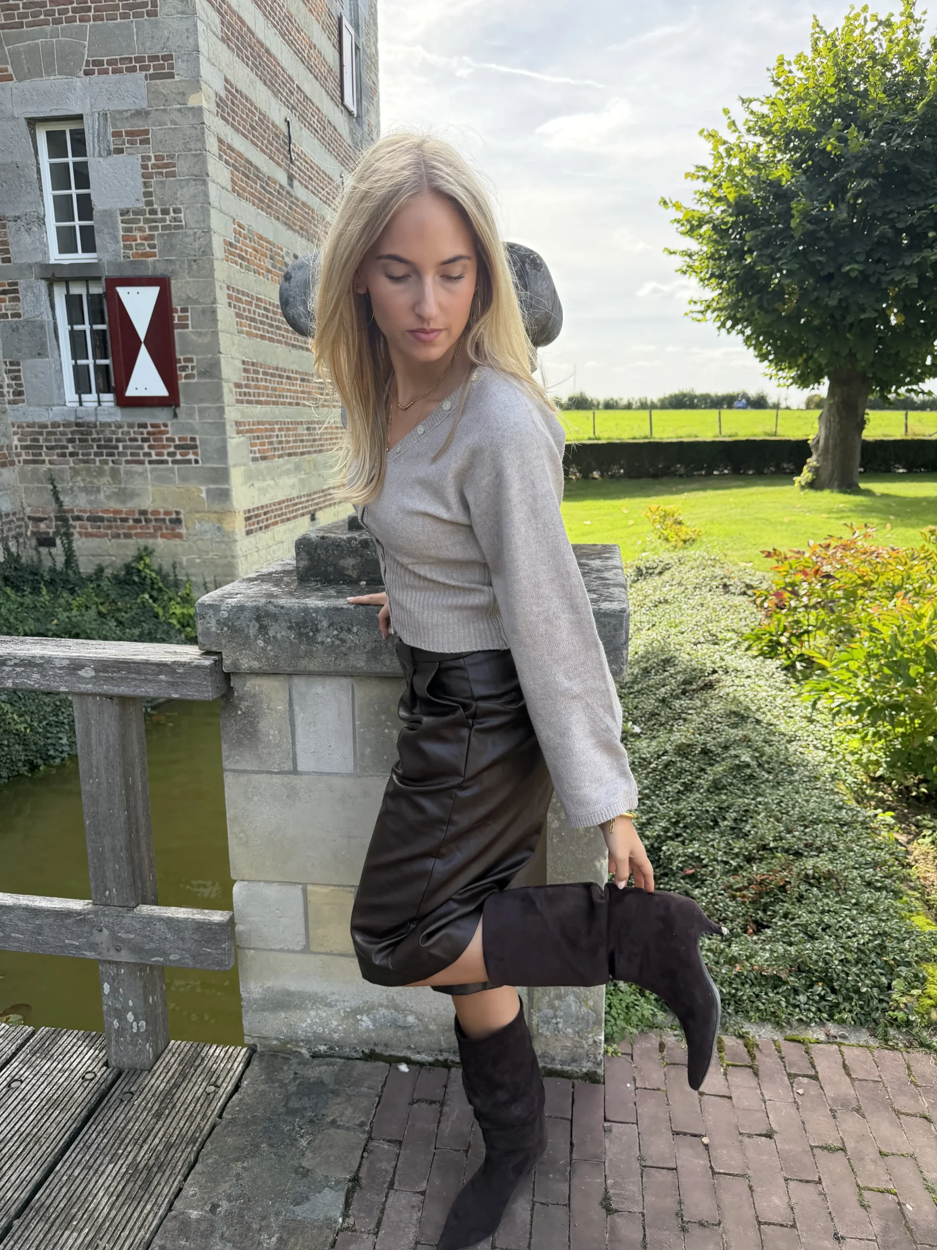 Yenthe Short - Bruin - Afbeelding 2