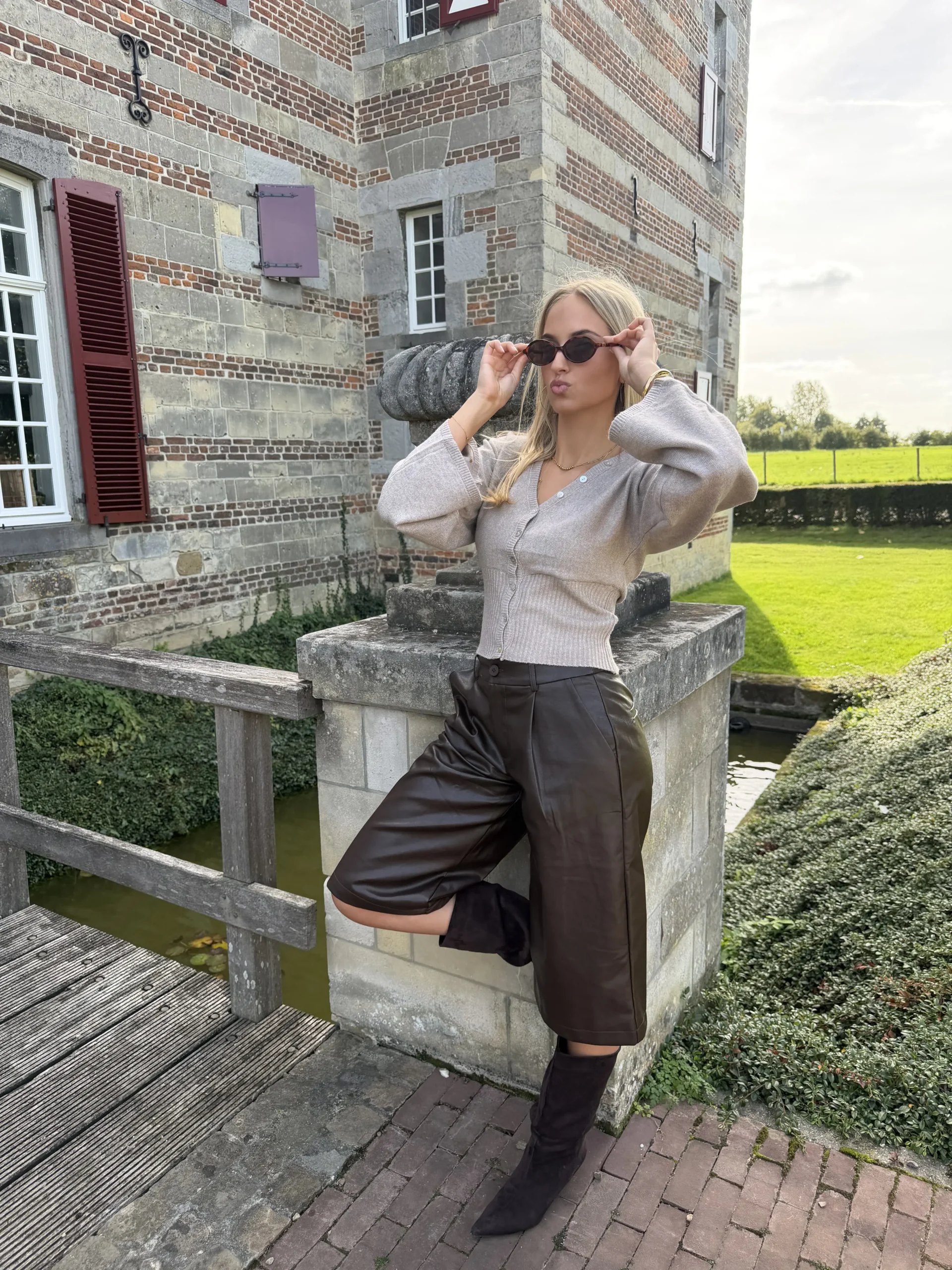 Estée Top - Taupe - Afbeelding 2