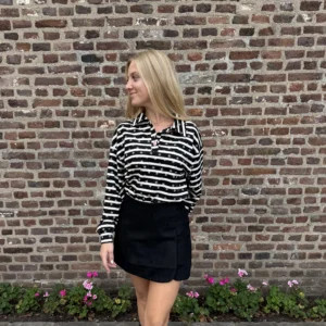 FLURESK - Filou Sweater - Black/Offwhite