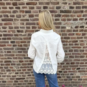 Lucette Lace Blouse - Wit