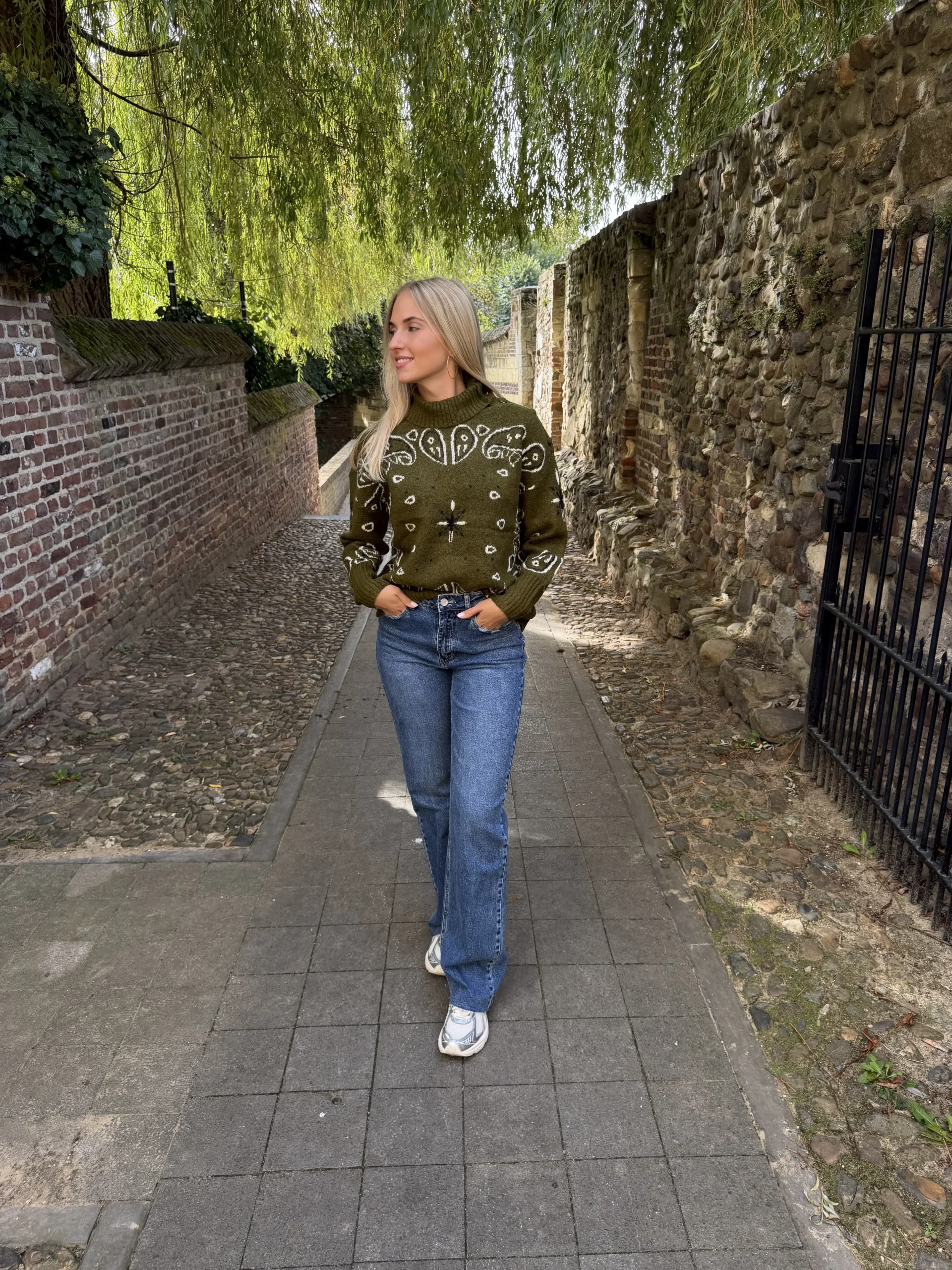 Bobbi Wide Leg Tall Jeans - Queen Hearts