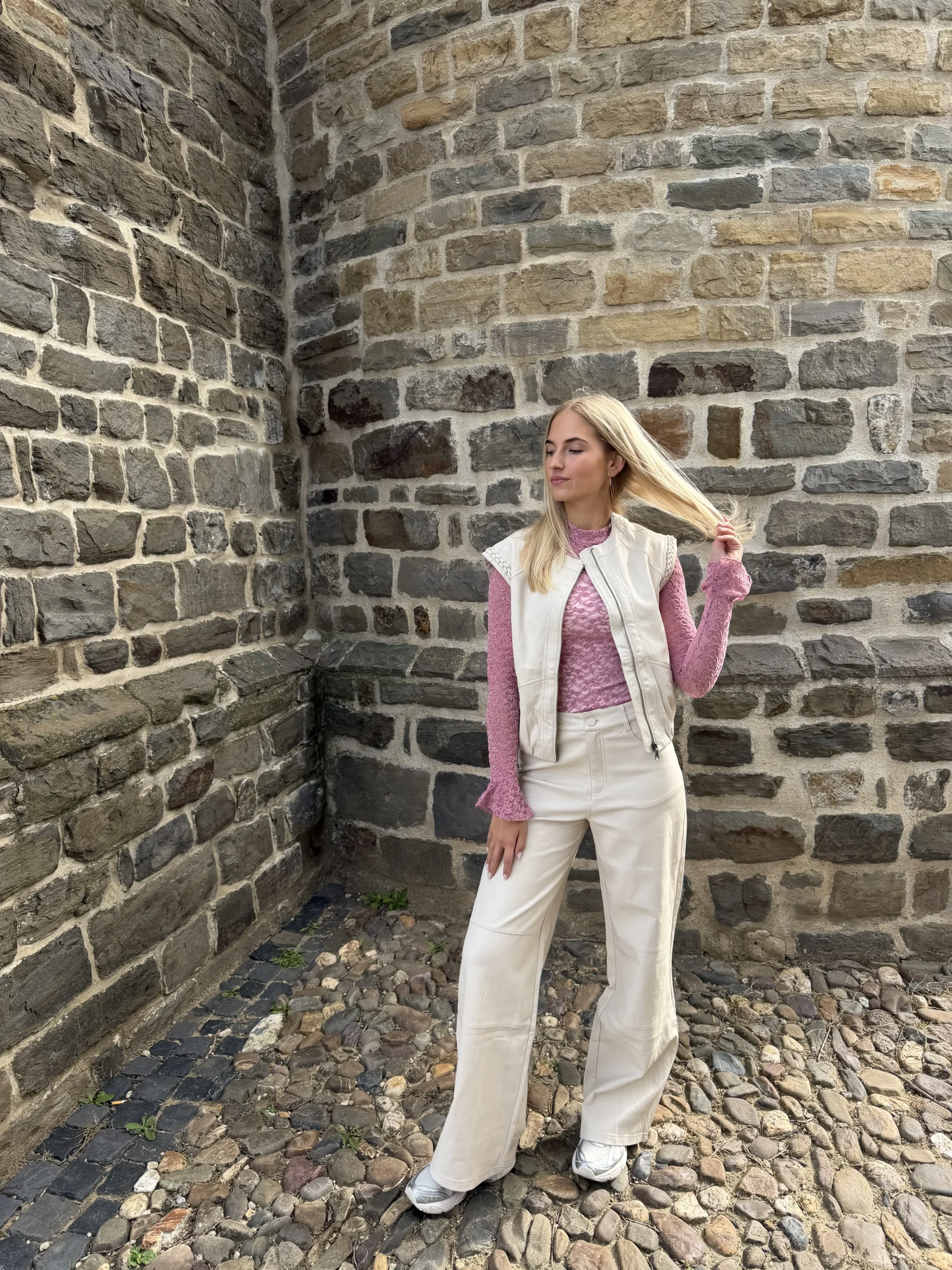 FLURESK - Roza Pants - Wood Ash - Afbeelding 4