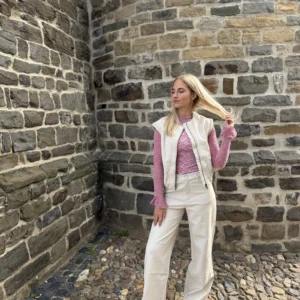 FLURESK - Fauve Gilet - Wood Ash