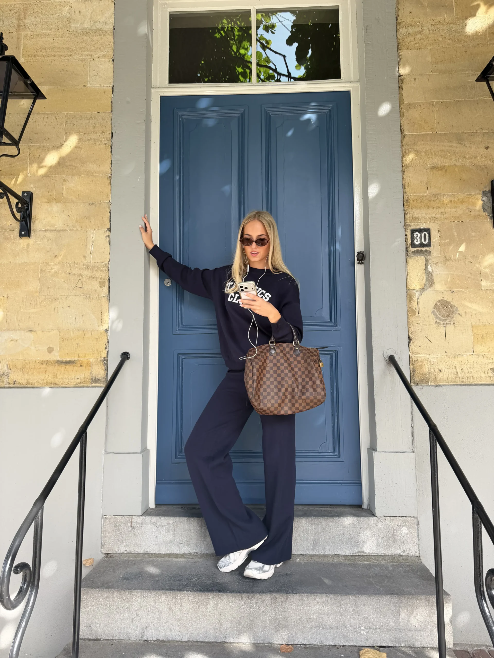 Athletics Club Pants - Blauw