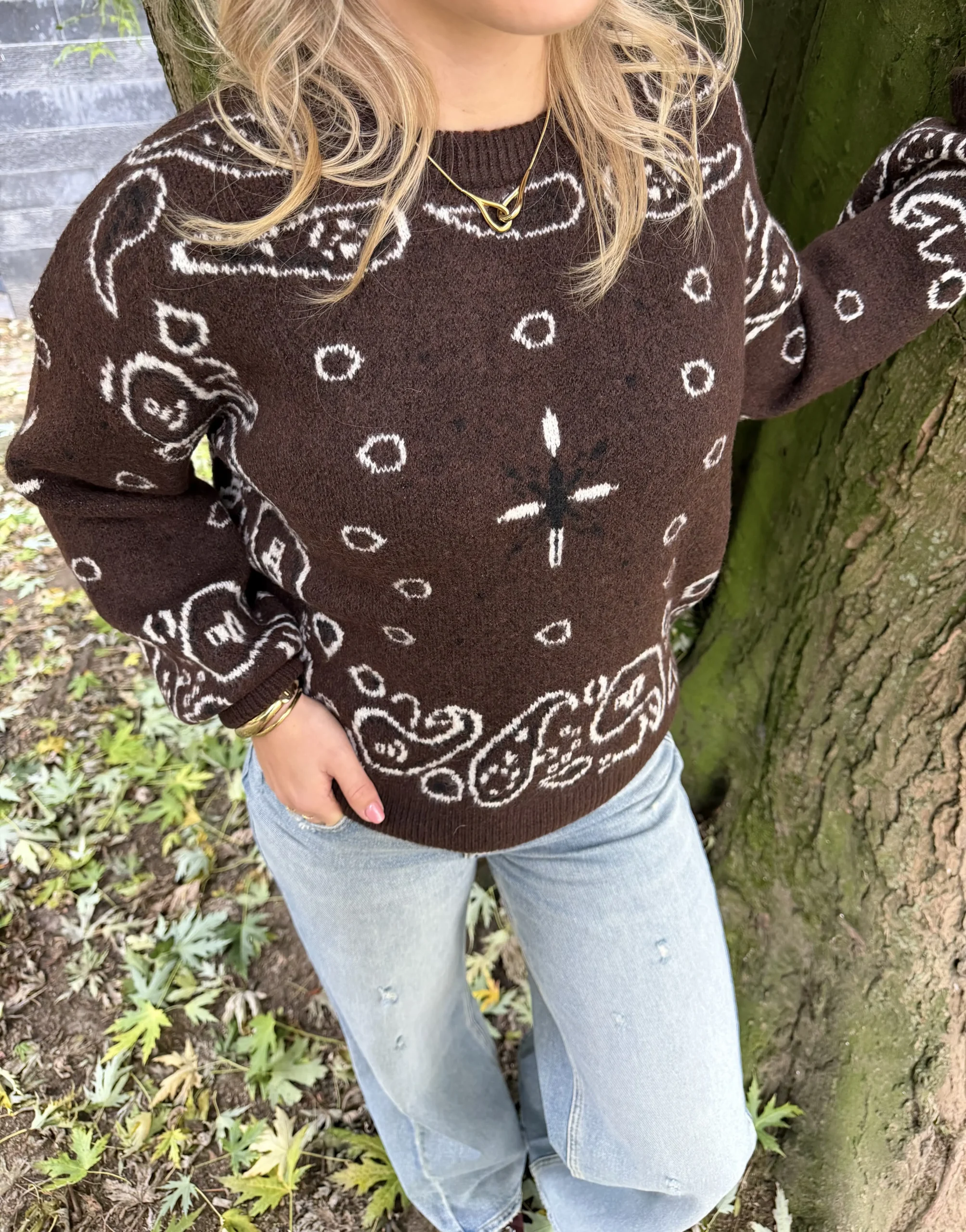 Ellemijn Sweater - Bruin - Afbeelding 3