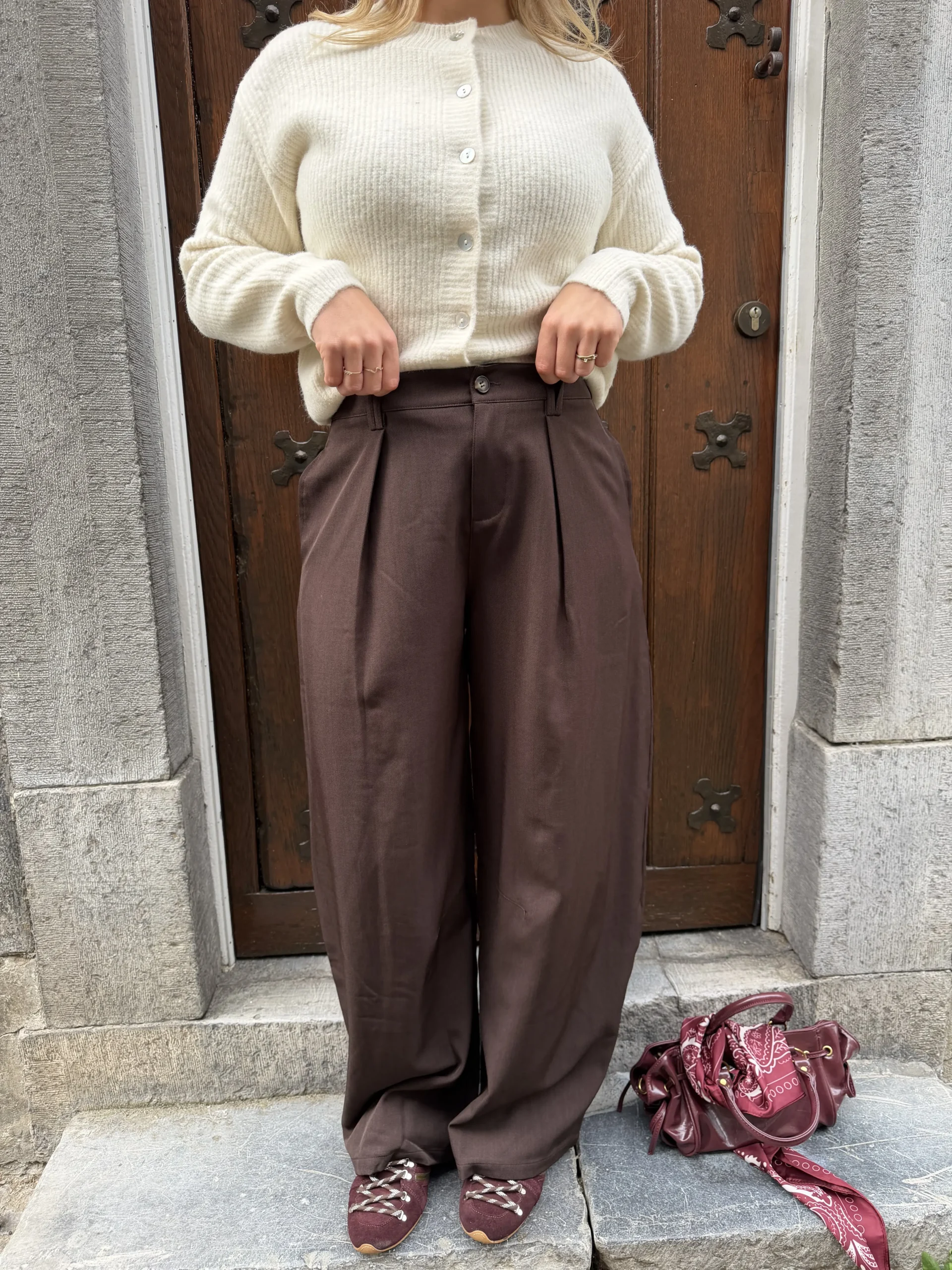 Boƫ Barrol Pants - Bruin - Afbeelding 2