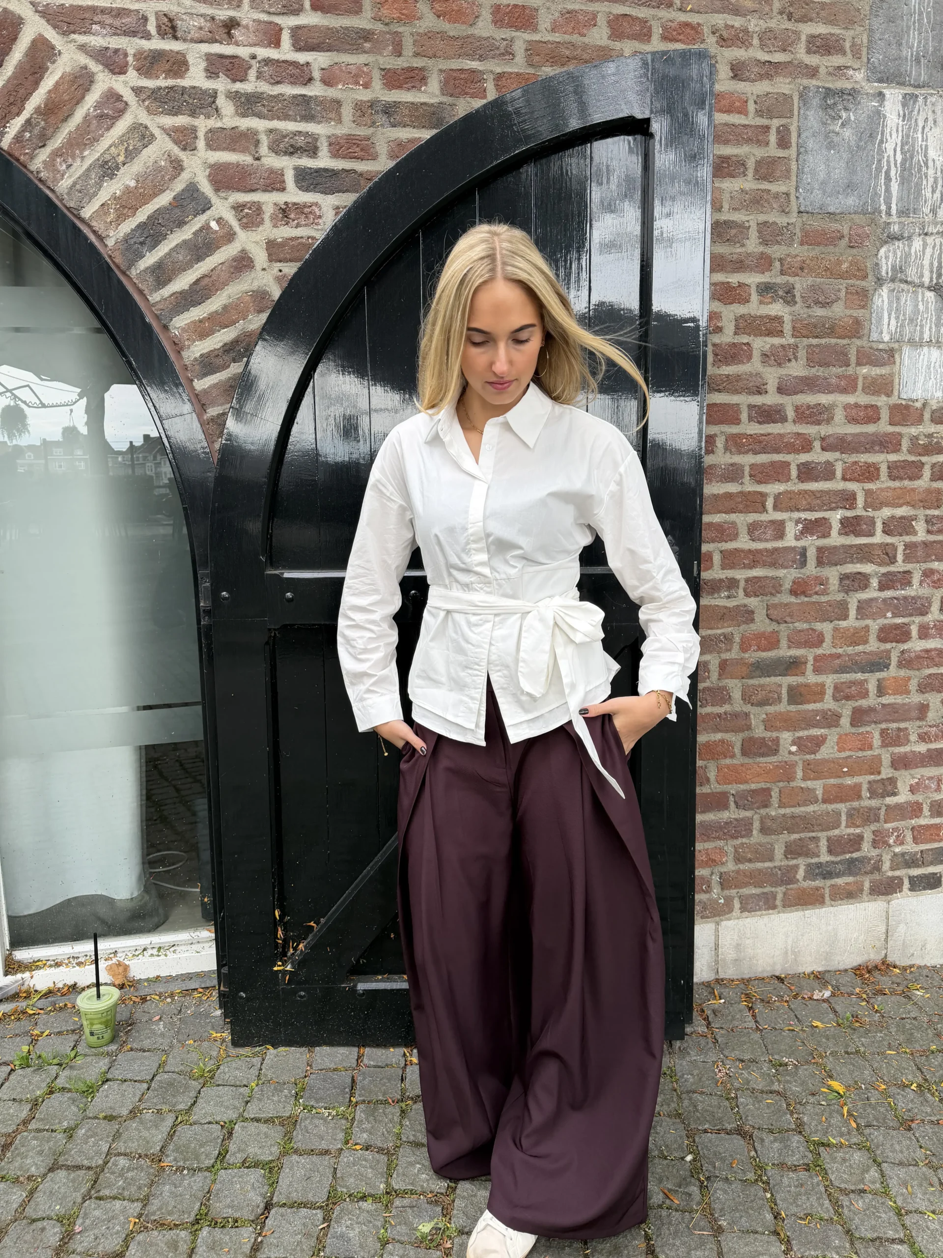 Wies Blouse - Wit - Afbeelding 4