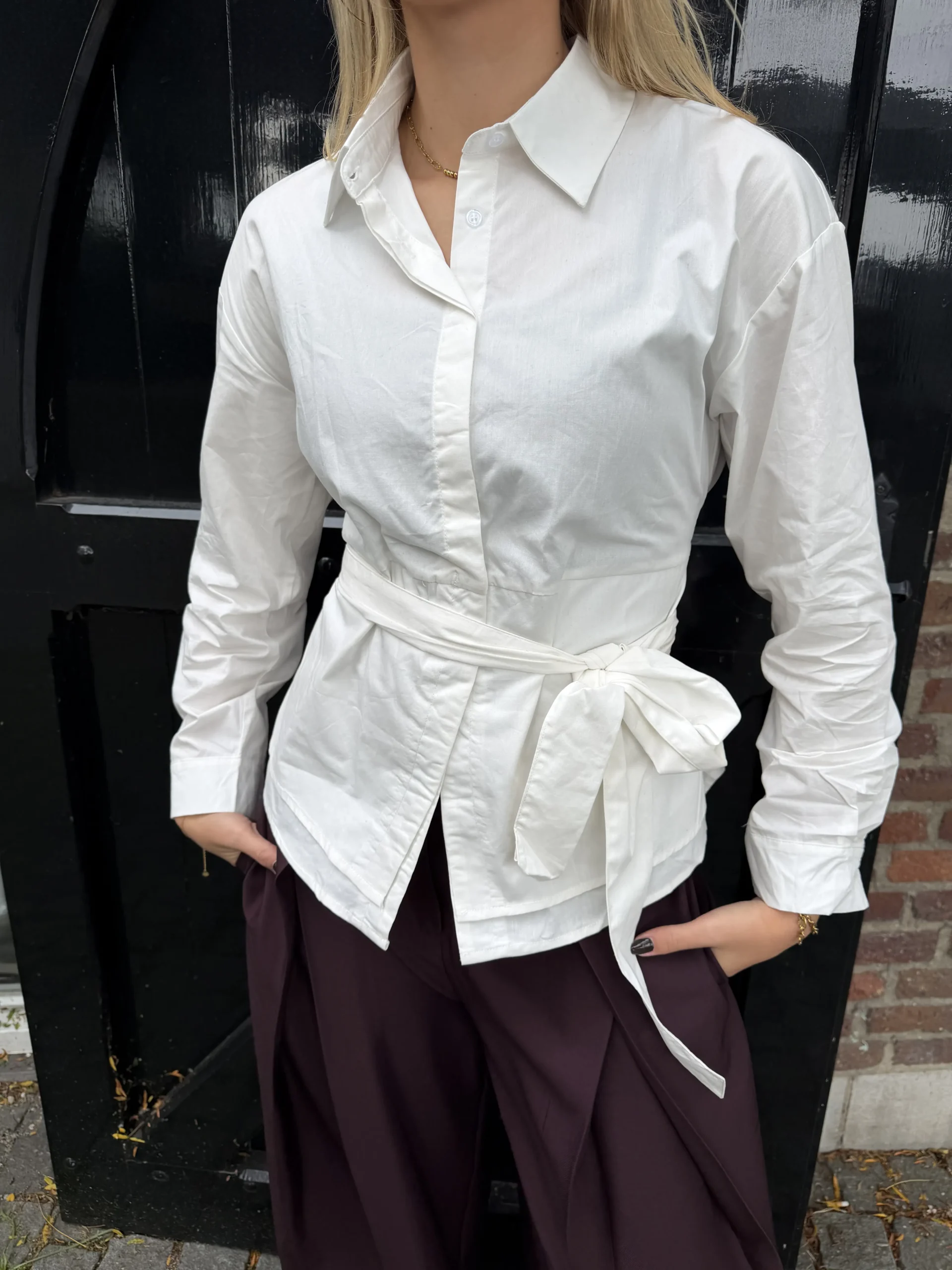 Wies Blouse - Wit - Afbeelding 3